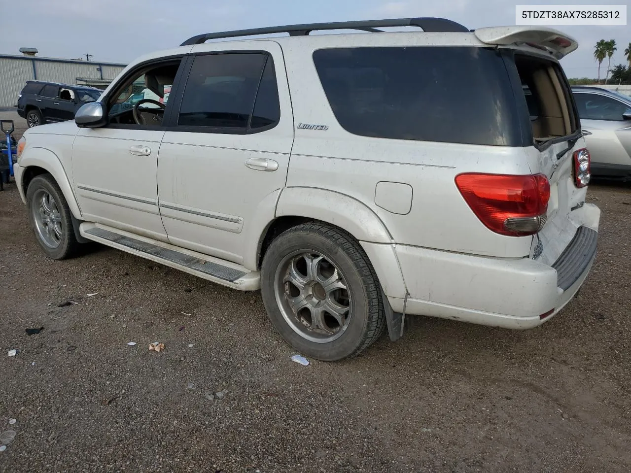 2007 Toyota Sequoia Limited VIN: 5TDZT38AX7S285312 Lot: 79521814