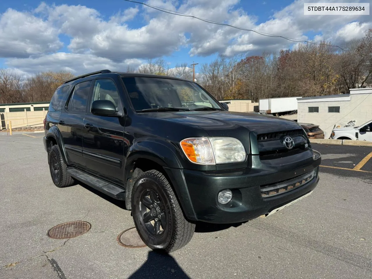 2007 Toyota Sequoia Sr VIN: 5TDBT44A17S289634 Lot: 80183334