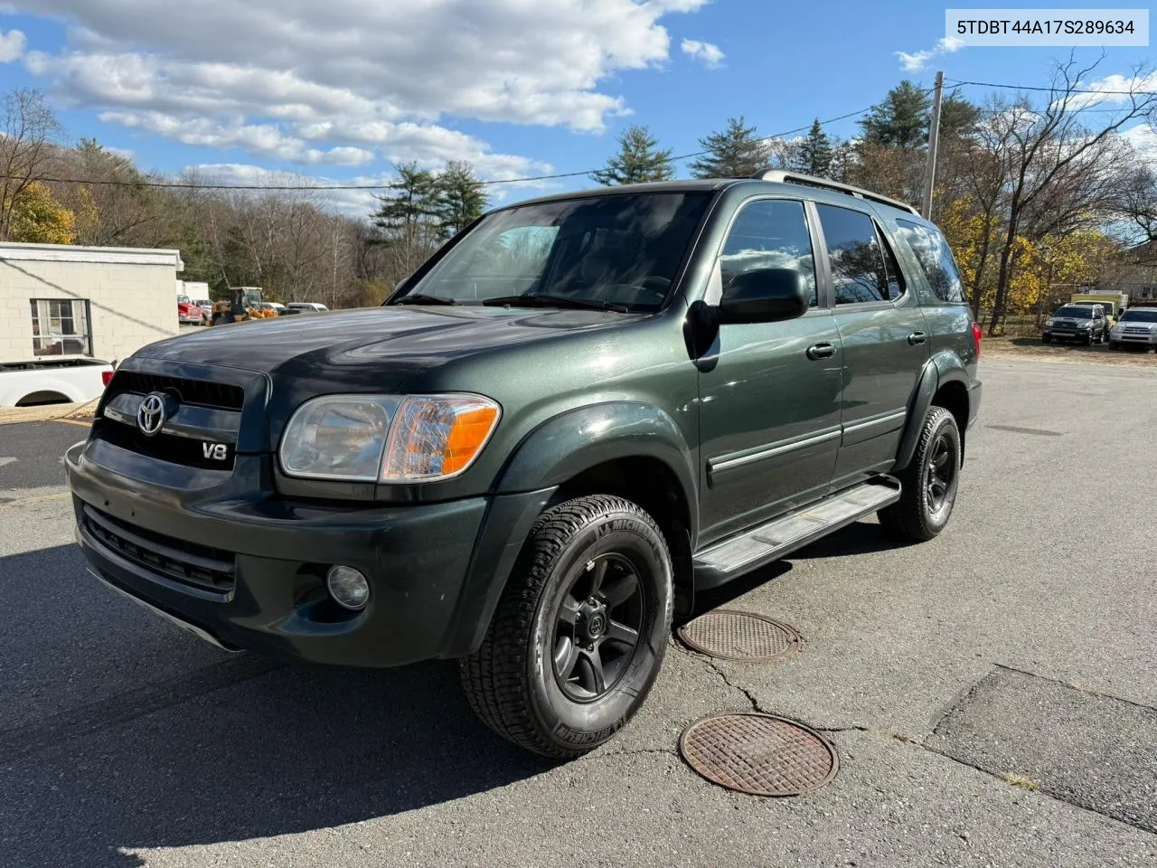 2007 Toyota Sequoia Sr VIN: 5TDBT44A17S289634 Lot: 80183334