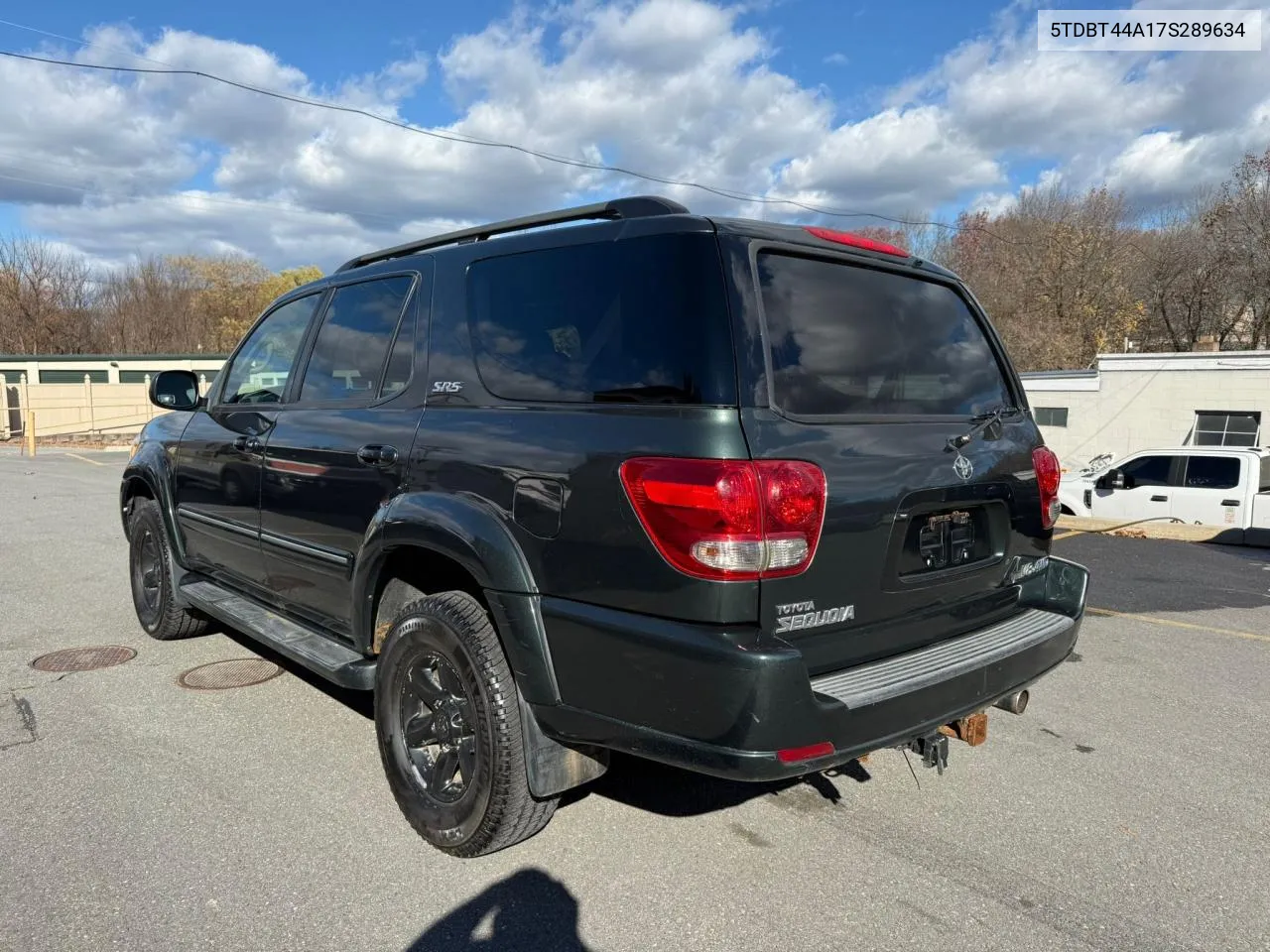 2007 Toyota Sequoia Sr VIN: 5TDBT44A17S289634 Lot: 80183334