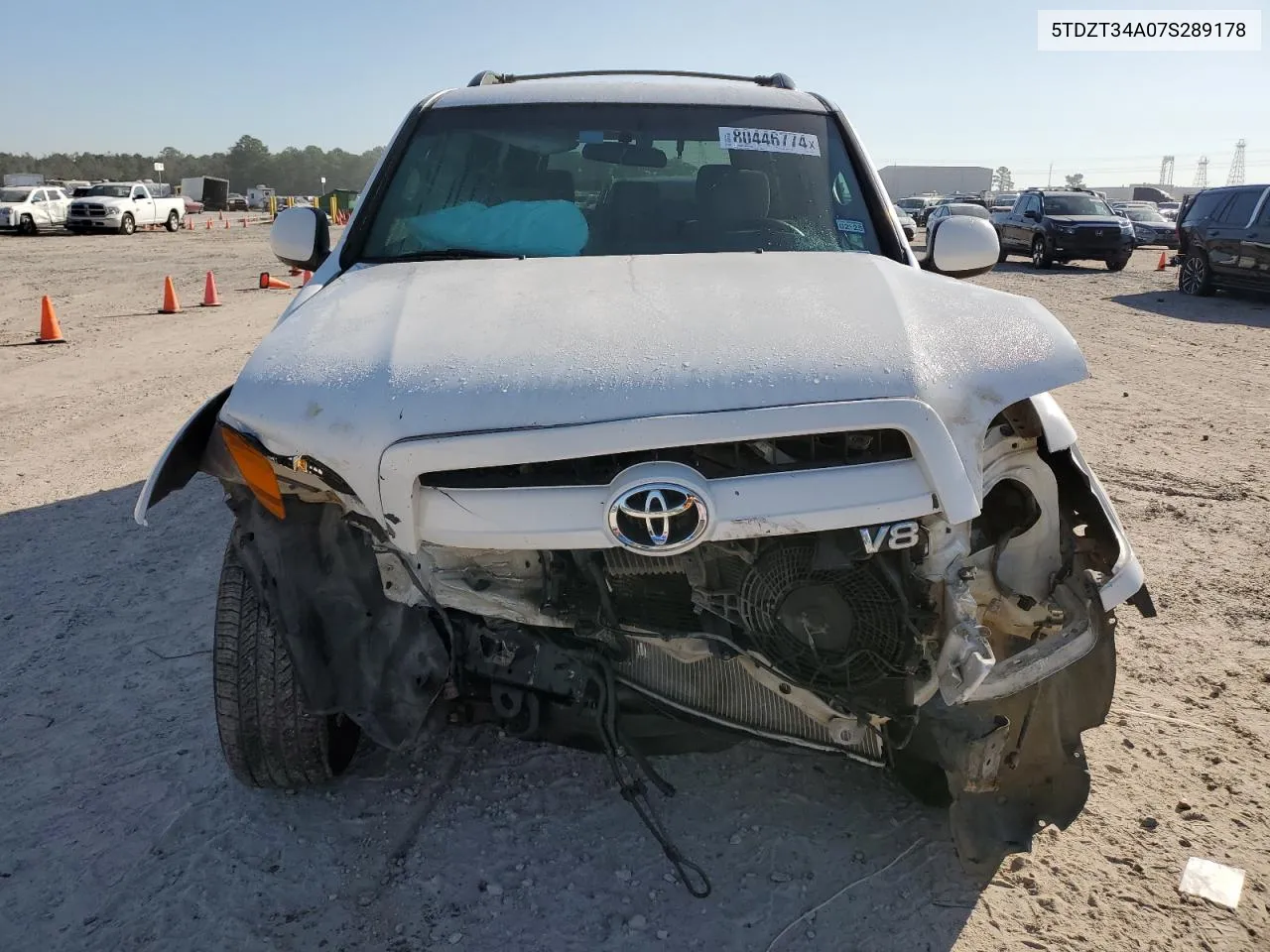 5TDZT34A07S289178 2007 Toyota Sequoia Sr5