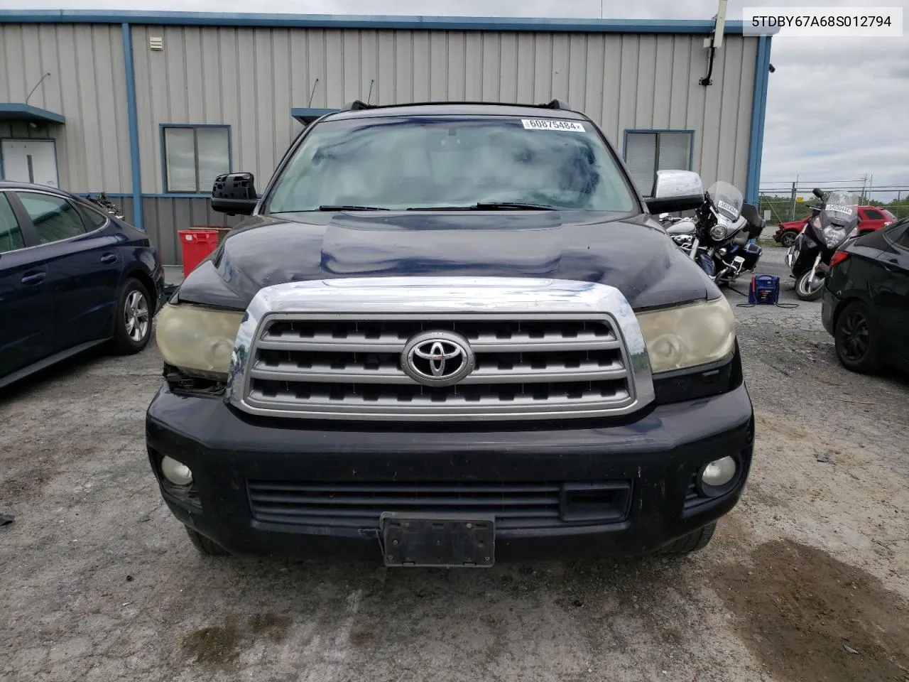 2008 Toyota Sequoia Platinum VIN: 5TDBY67A68S012794 Lot: 60875484