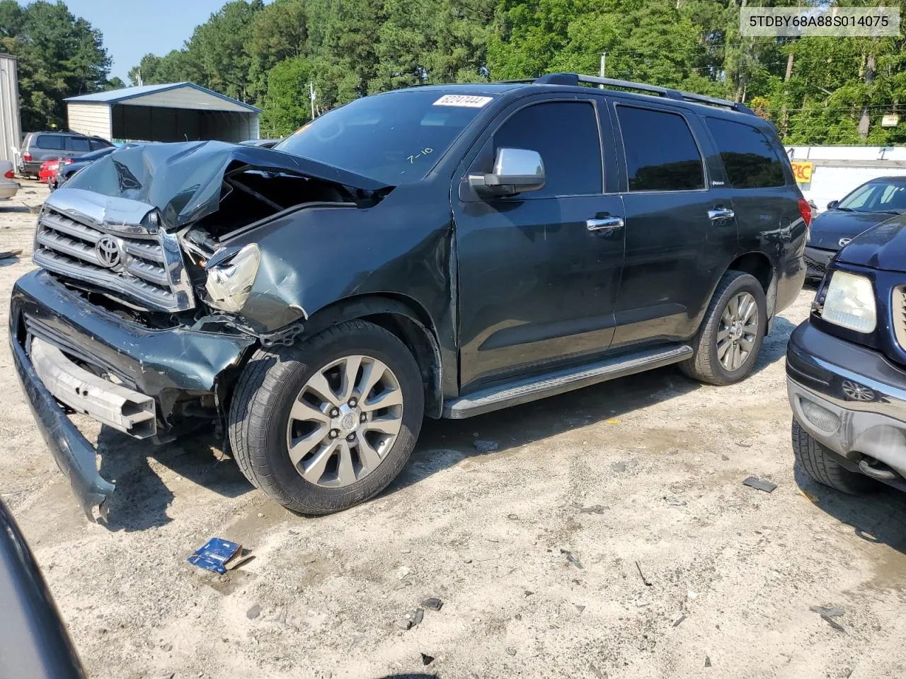 5TDBY68A88S014075 2008 Toyota Sequoia Limited