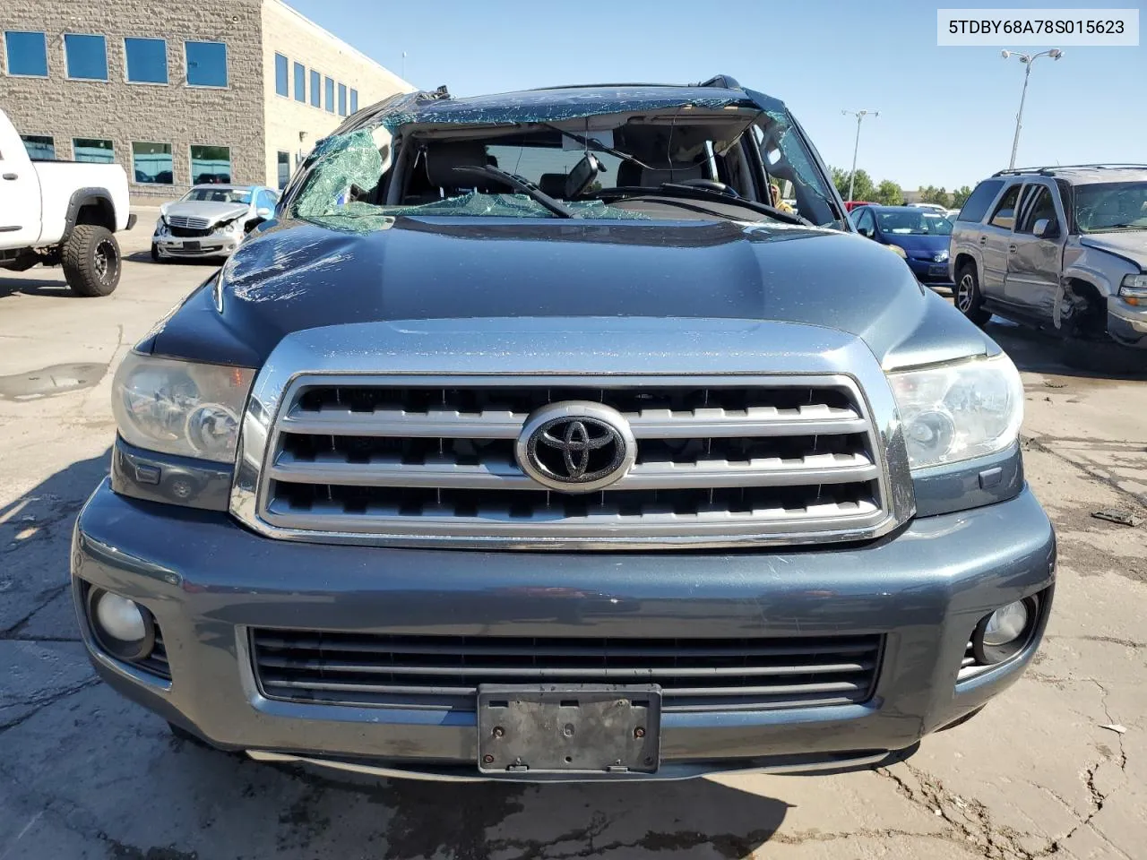 2008 Toyota Sequoia Limited VIN: 5TDBY68A78S015623 Lot: 70335564