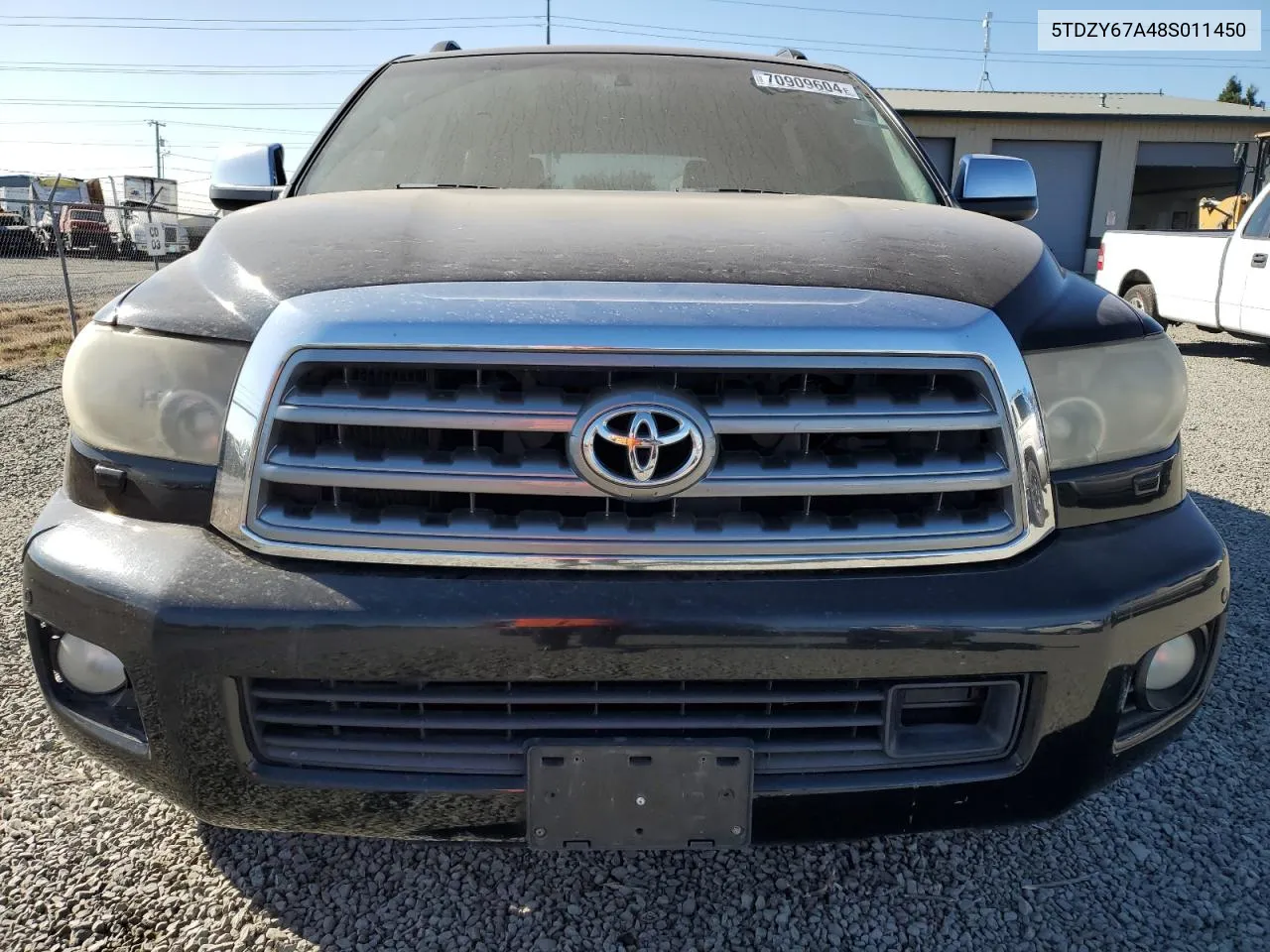 2008 Toyota Sequoia Platinum VIN: 5TDZY67A48S011450 Lot: 70909604