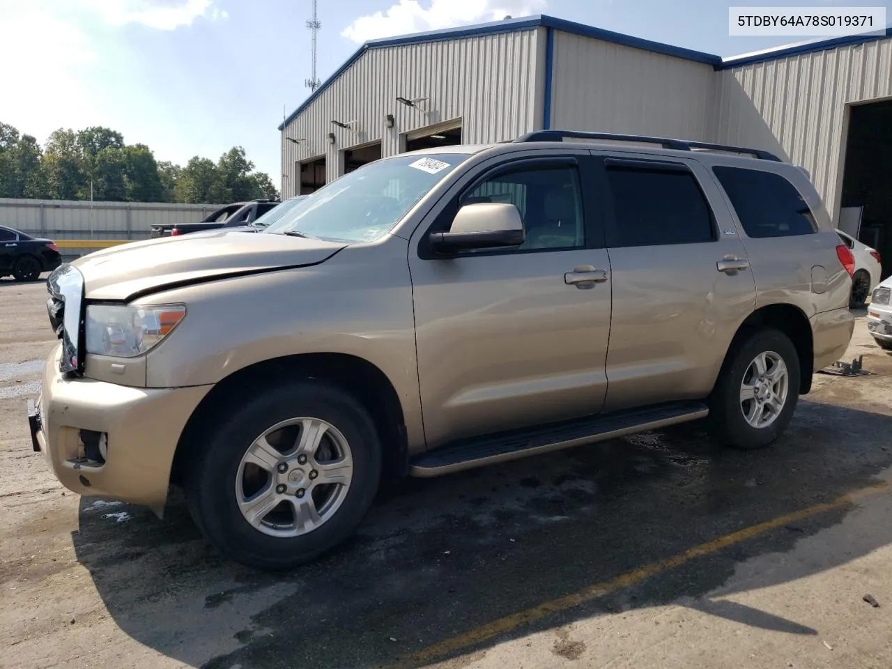 5TDBY64A78S019371 2008 Toyota Sequoia Sr5