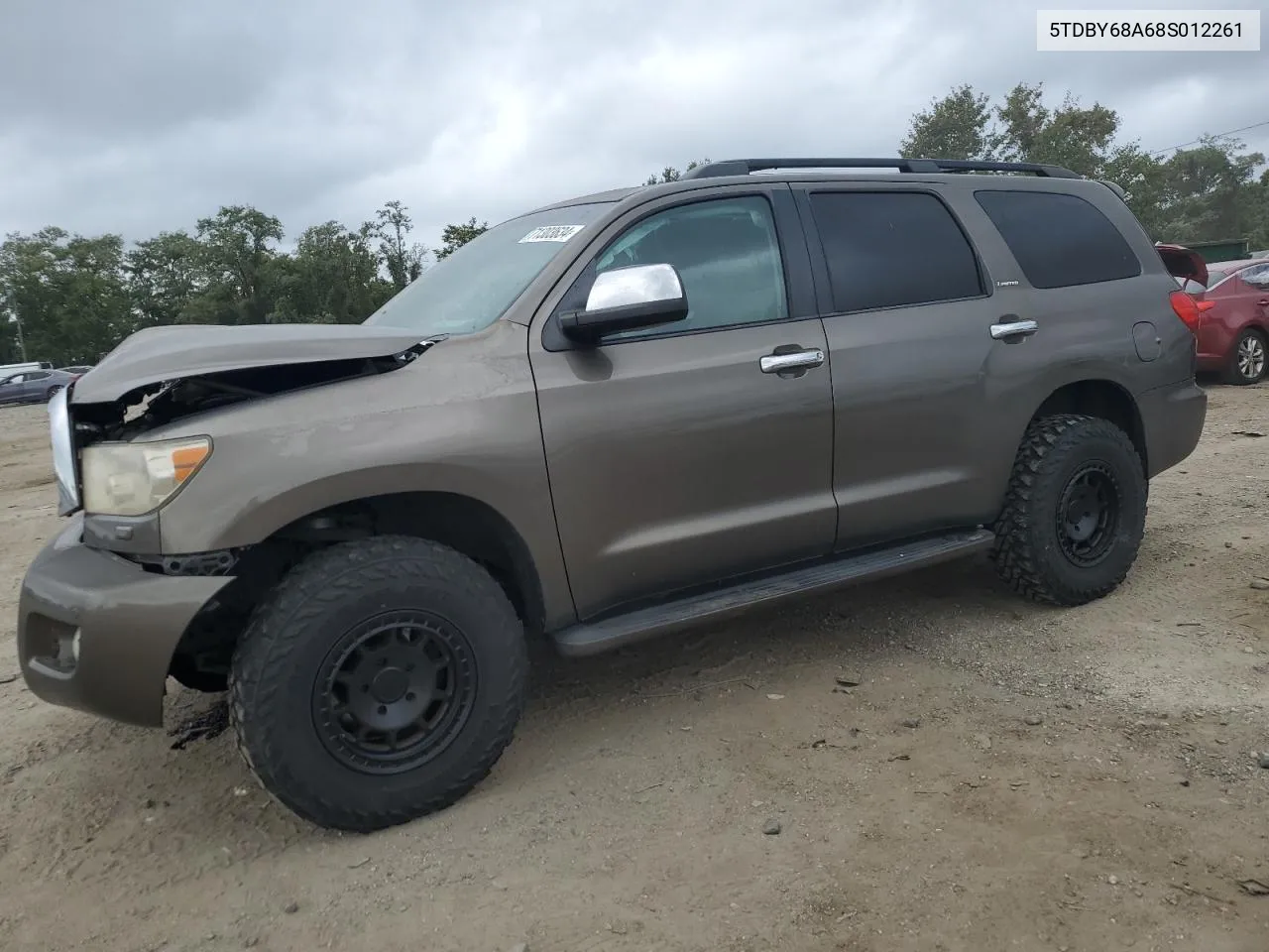 5TDBY68A68S012261 2008 Toyota Sequoia Limited