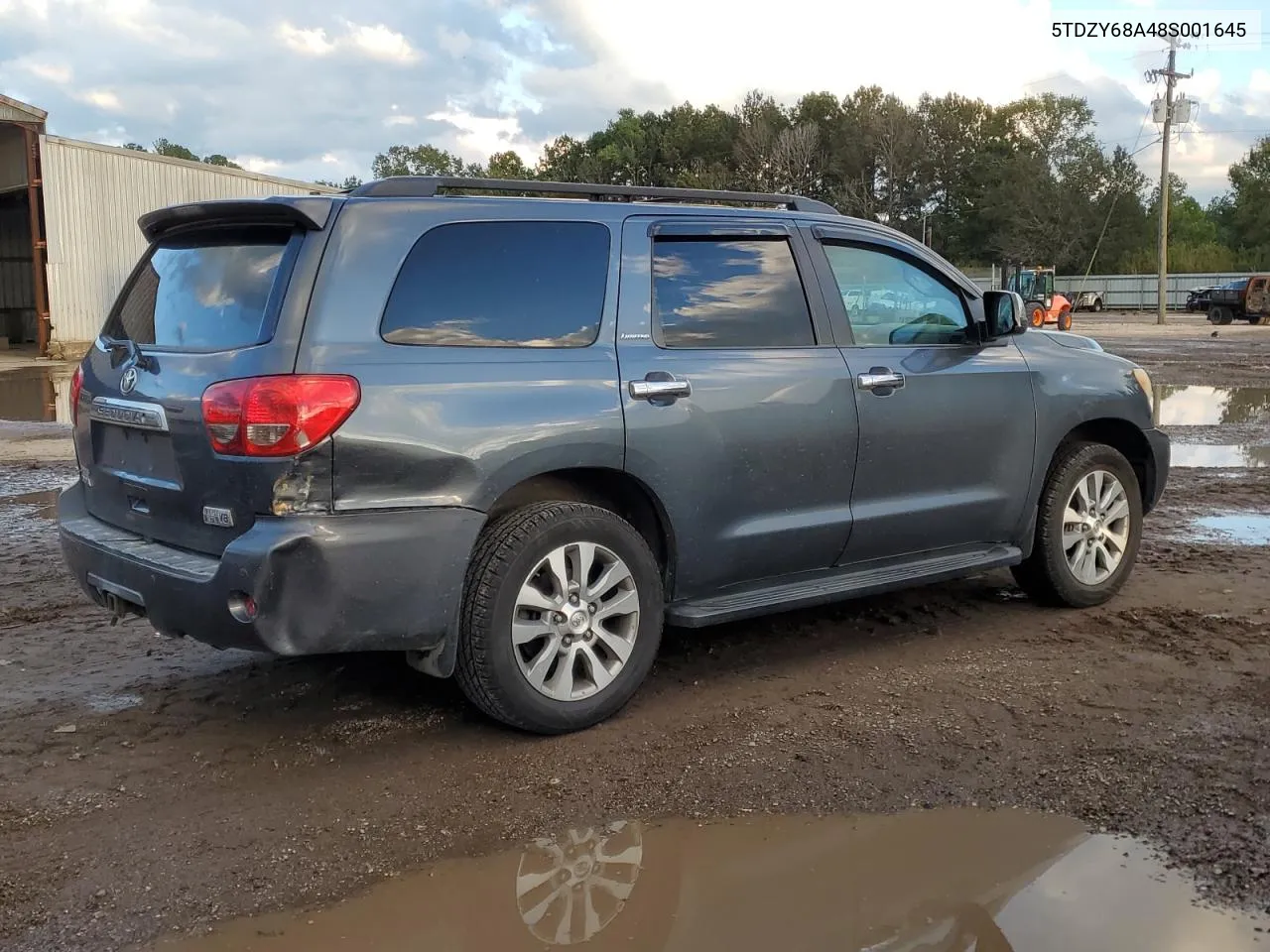 2008 Toyota Sequoia Limited VIN: 5TDZY68A48S001645 Lot: 71453064