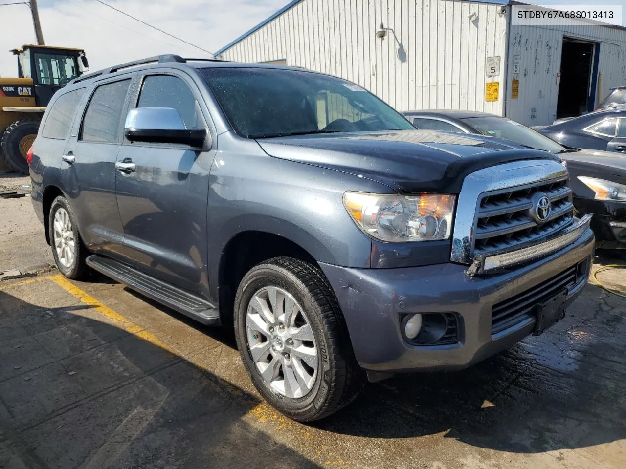 2008 Toyota Sequoia Platinum VIN: 5TDBY67A68S013413 Lot: 71727704