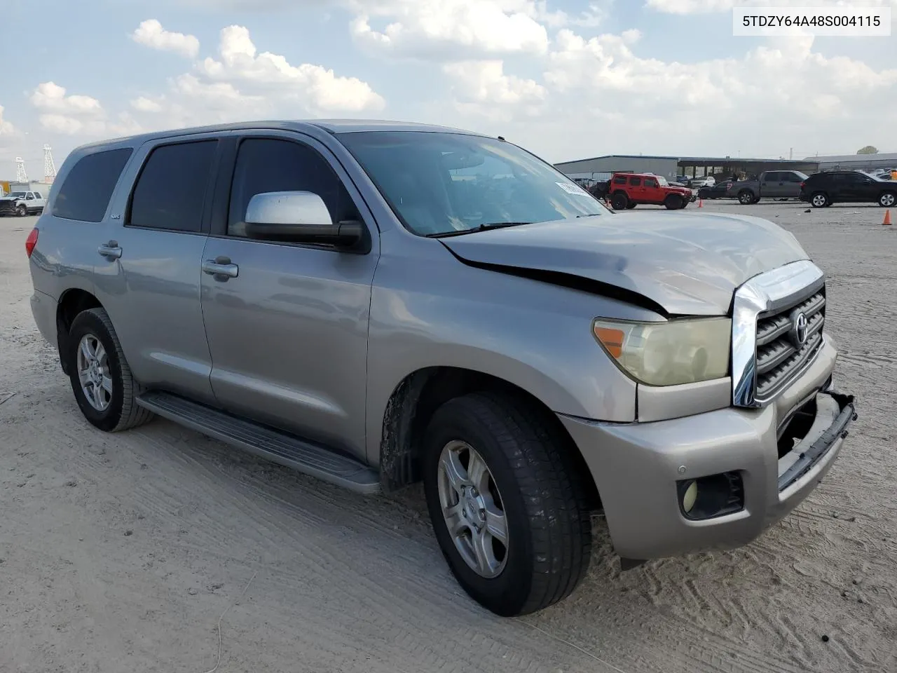 5TDZY64A48S004115 2008 Toyota Sequoia Sr5