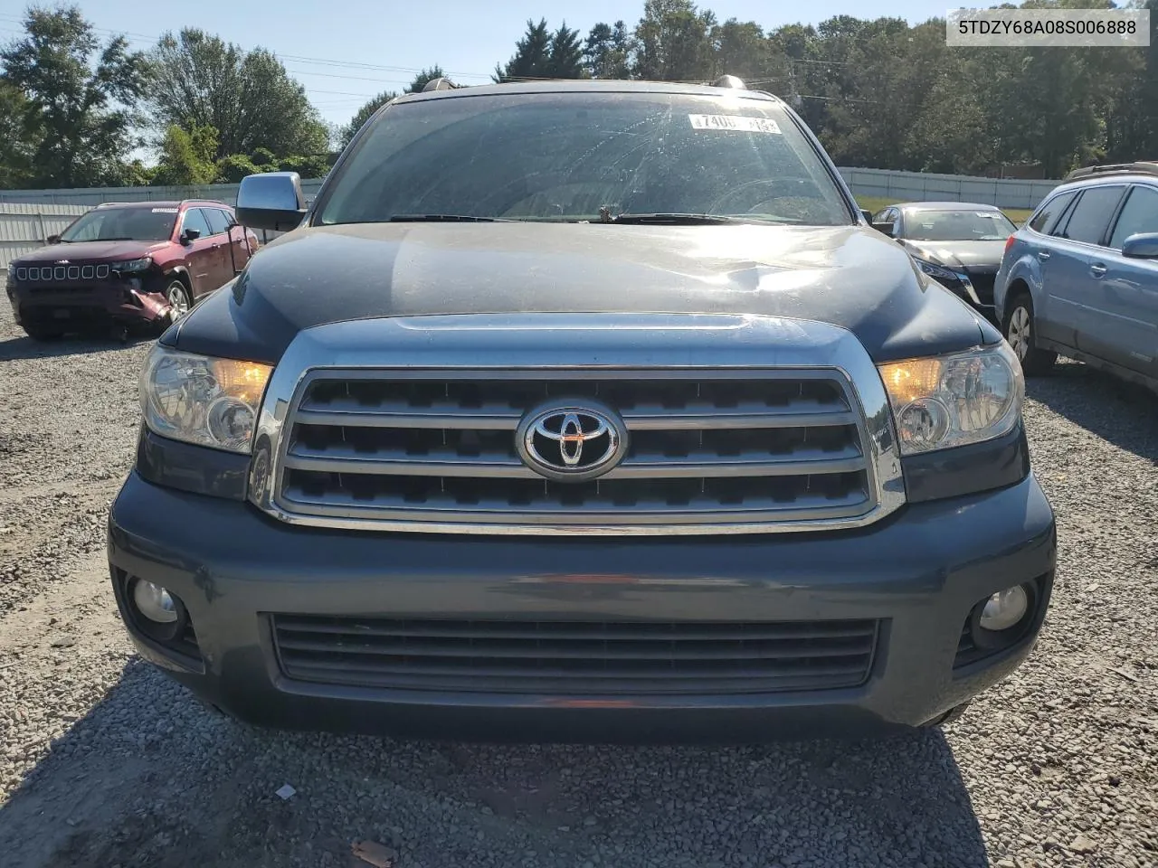 2008 Toyota Sequoia Limited VIN: 5TDZY68A08S006888 Lot: 74085944