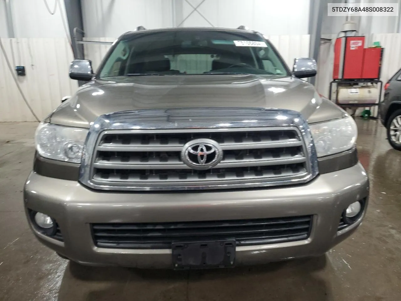 2008 Toyota Sequoia Limited VIN: 5TDZY68A48S008322 Lot: 75105804