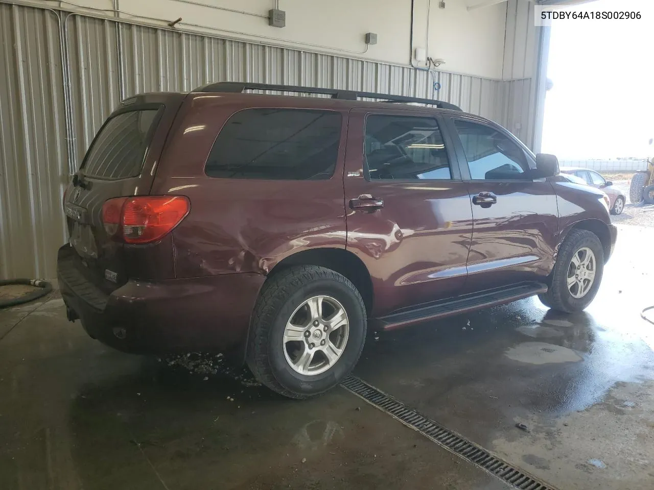 2008 Toyota Sequoia Sr5 VIN: 5TDBY64A18S002906 Lot: 75354894