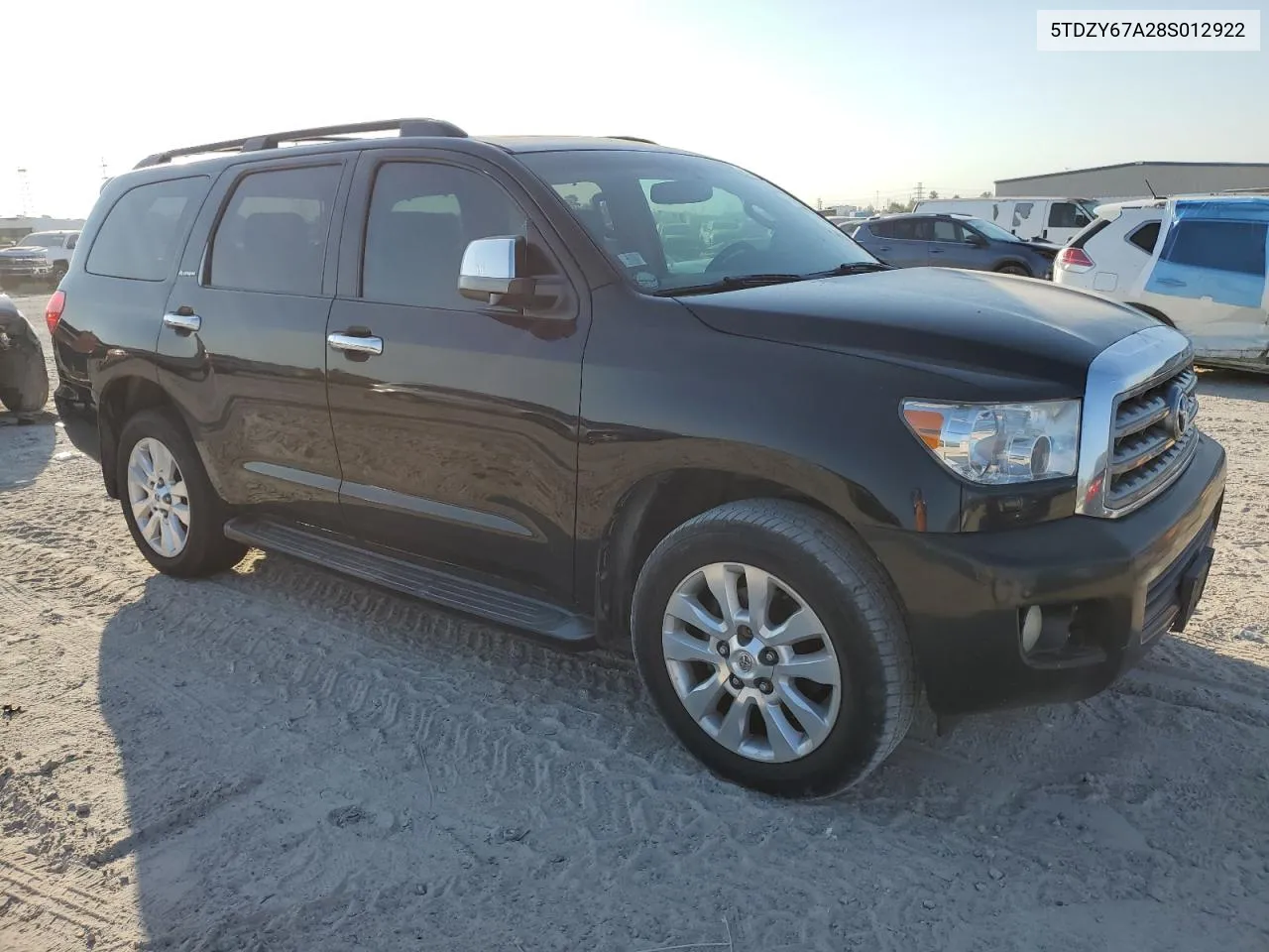 2008 Toyota Sequoia Platinum VIN: 5TDZY67A28S012922 Lot: 75565674