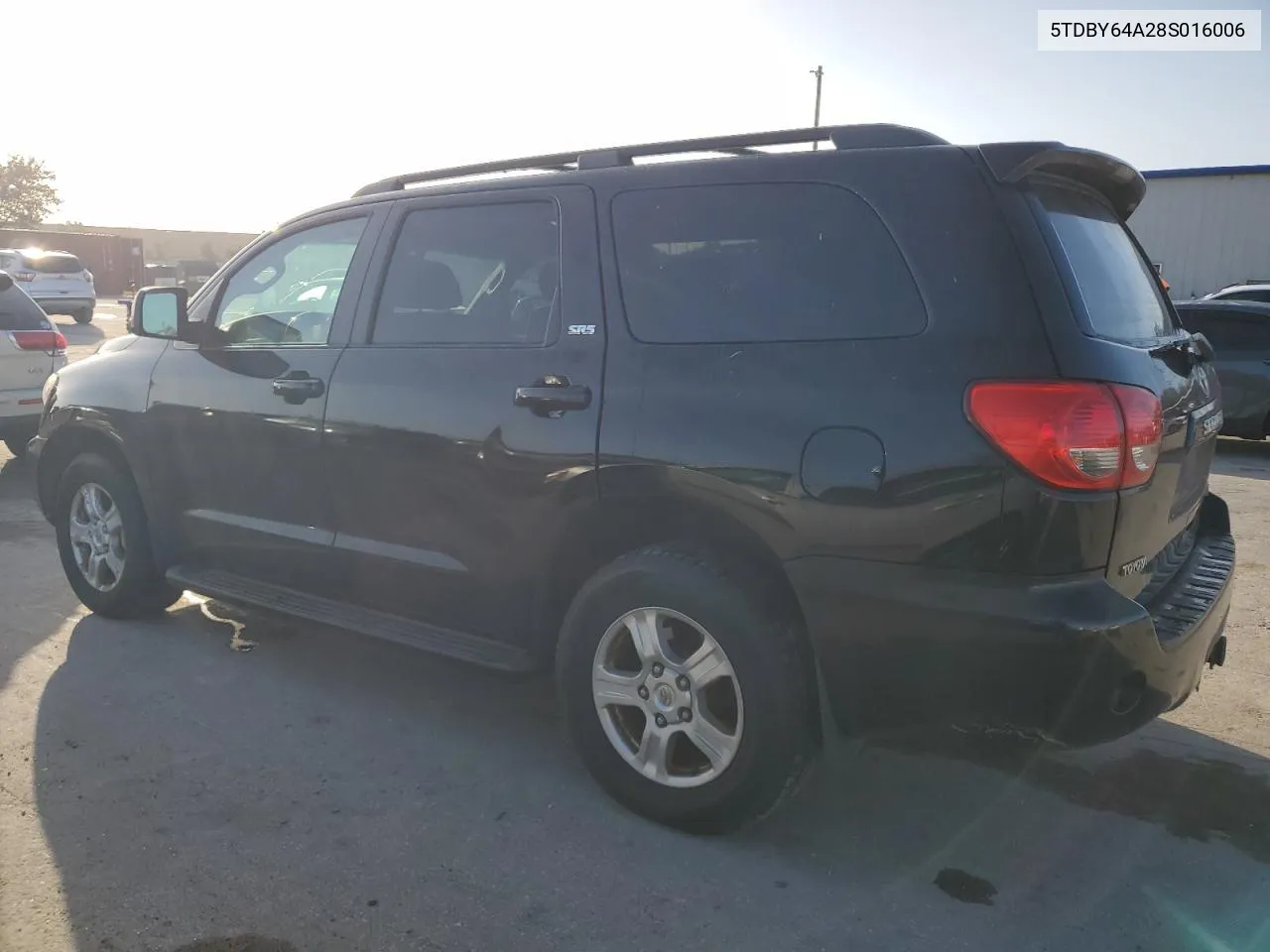 2008 Toyota Sequoia Sr5 VIN: 5TDBY64A28S016006 Lot: 77033264