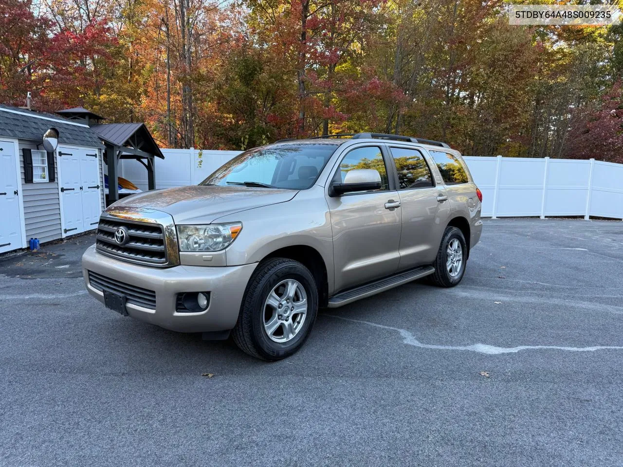 2008 Toyota Sequoia Sr5 VIN: 5TDBY64A48S009235 Lot: 77077514