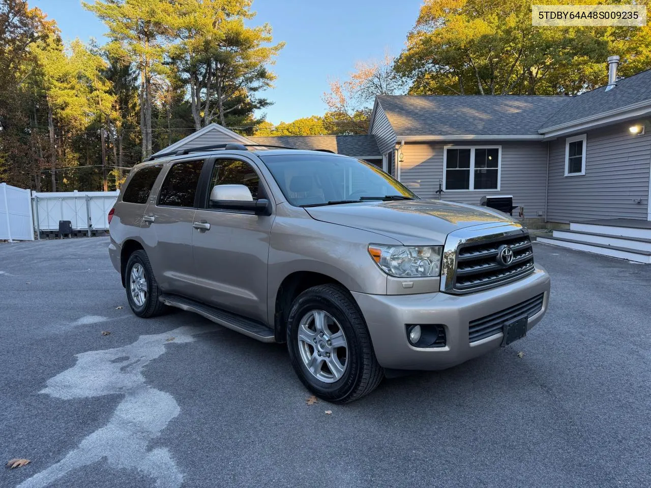 2008 Toyota Sequoia Sr5 VIN: 5TDBY64A48S009235 Lot: 77077514