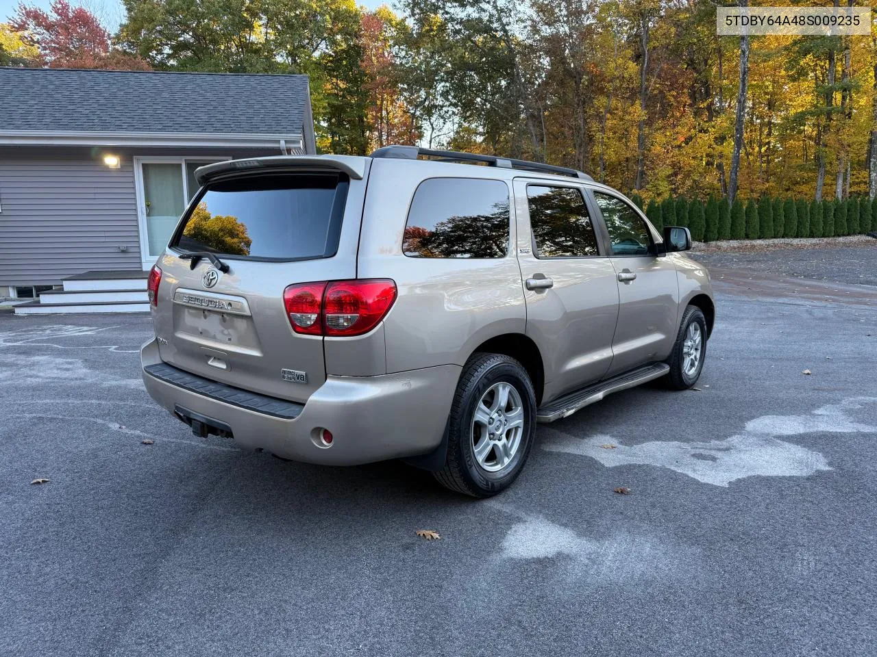 2008 Toyota Sequoia Sr5 VIN: 5TDBY64A48S009235 Lot: 77077514