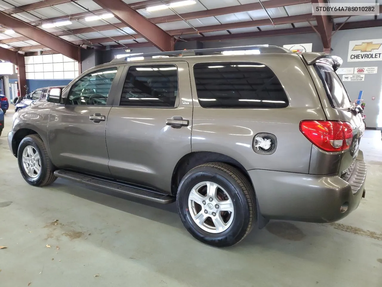 2008 Toyota Sequoia Sr5 VIN: 5TDBY64A78S010282 Lot: 77623804