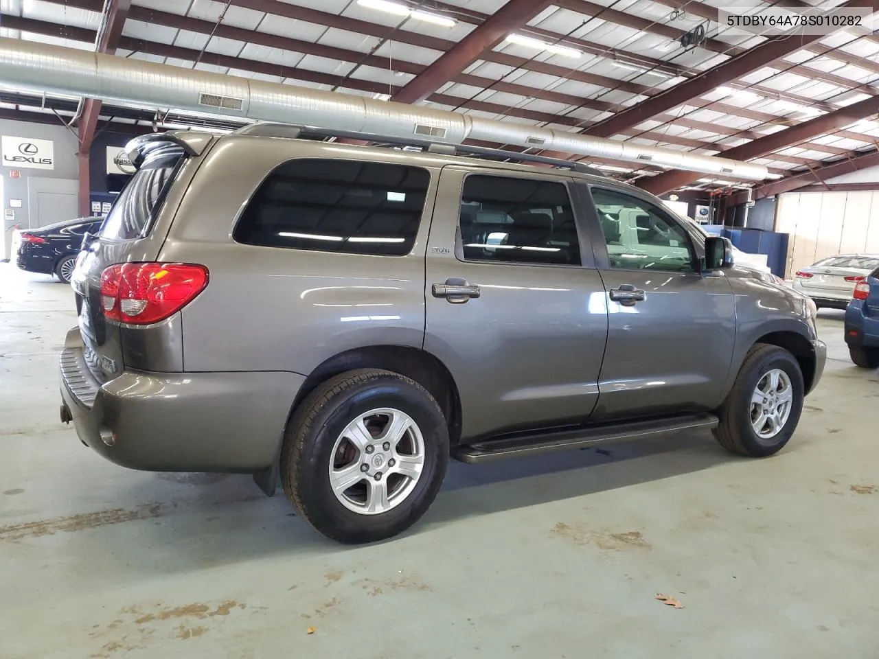 2008 Toyota Sequoia Sr5 VIN: 5TDBY64A78S010282 Lot: 77623804