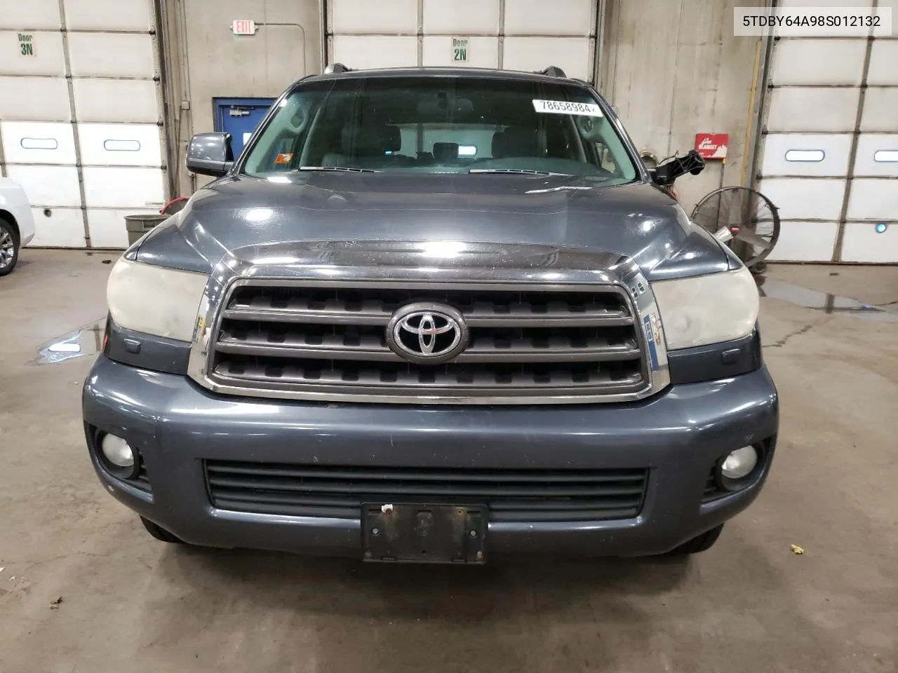 2008 Toyota Sequoia Sr5 VIN: 5TDBY64A98S012132 Lot: 78658984