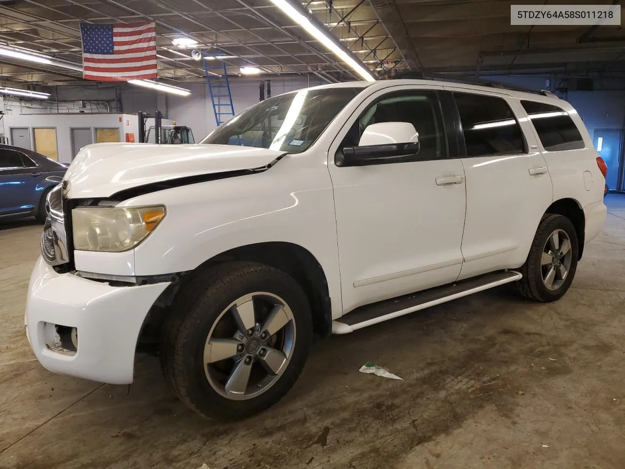 2008 Toyota Sequoia Sr5 VIN: 5TDZY64A58S011218 Lot: 78744184