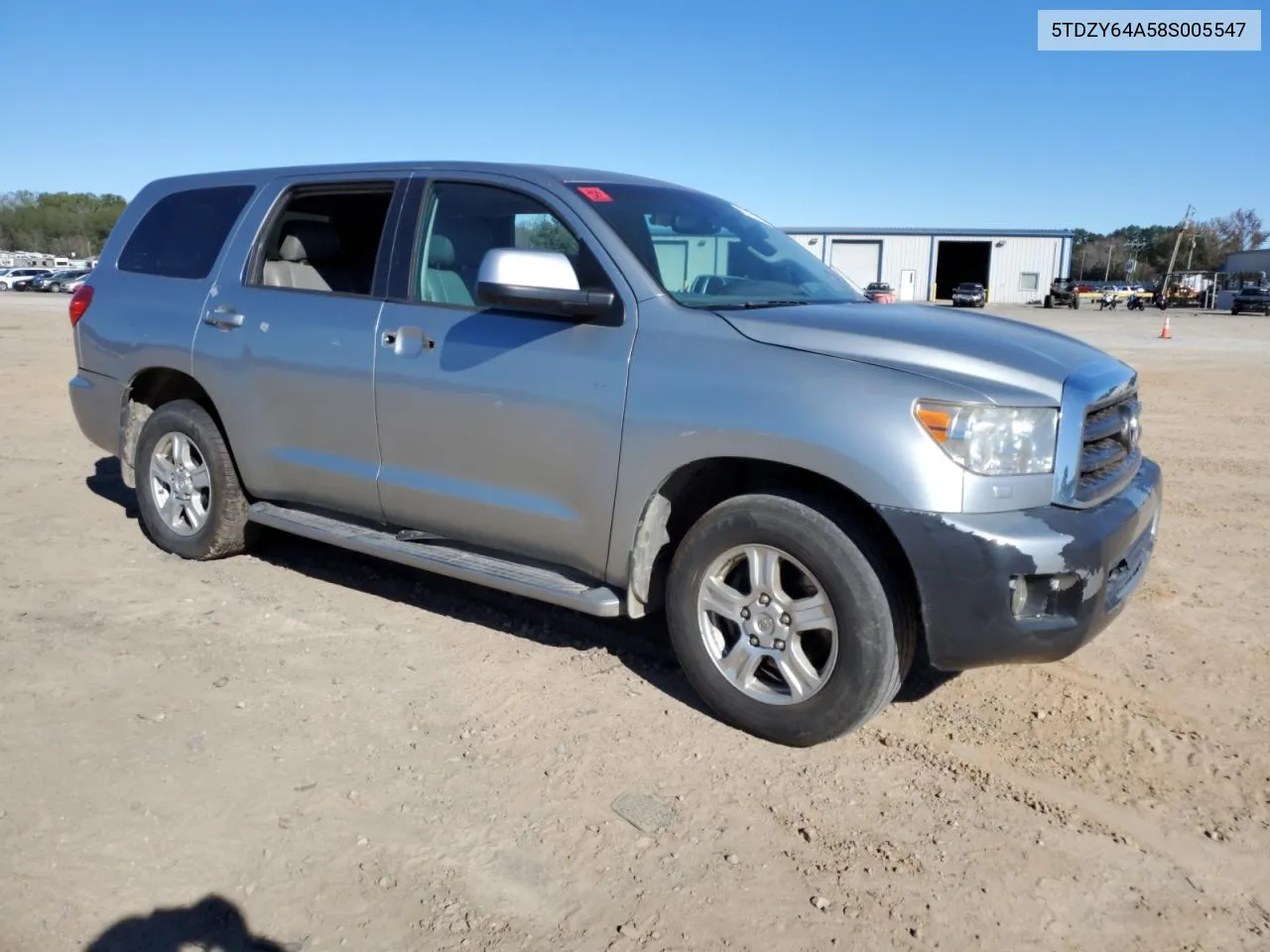 2008 Toyota Sequoia Sr5 VIN: 5TDZY64A58S005547 Lot: 80563744