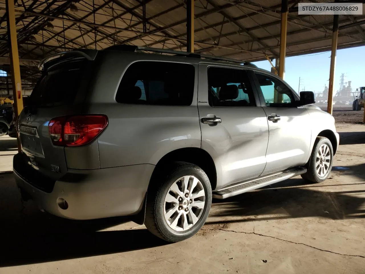 2008 Toyota Sequoia Platinum VIN: 5TDZY67A48S006829 Lot: 80567134