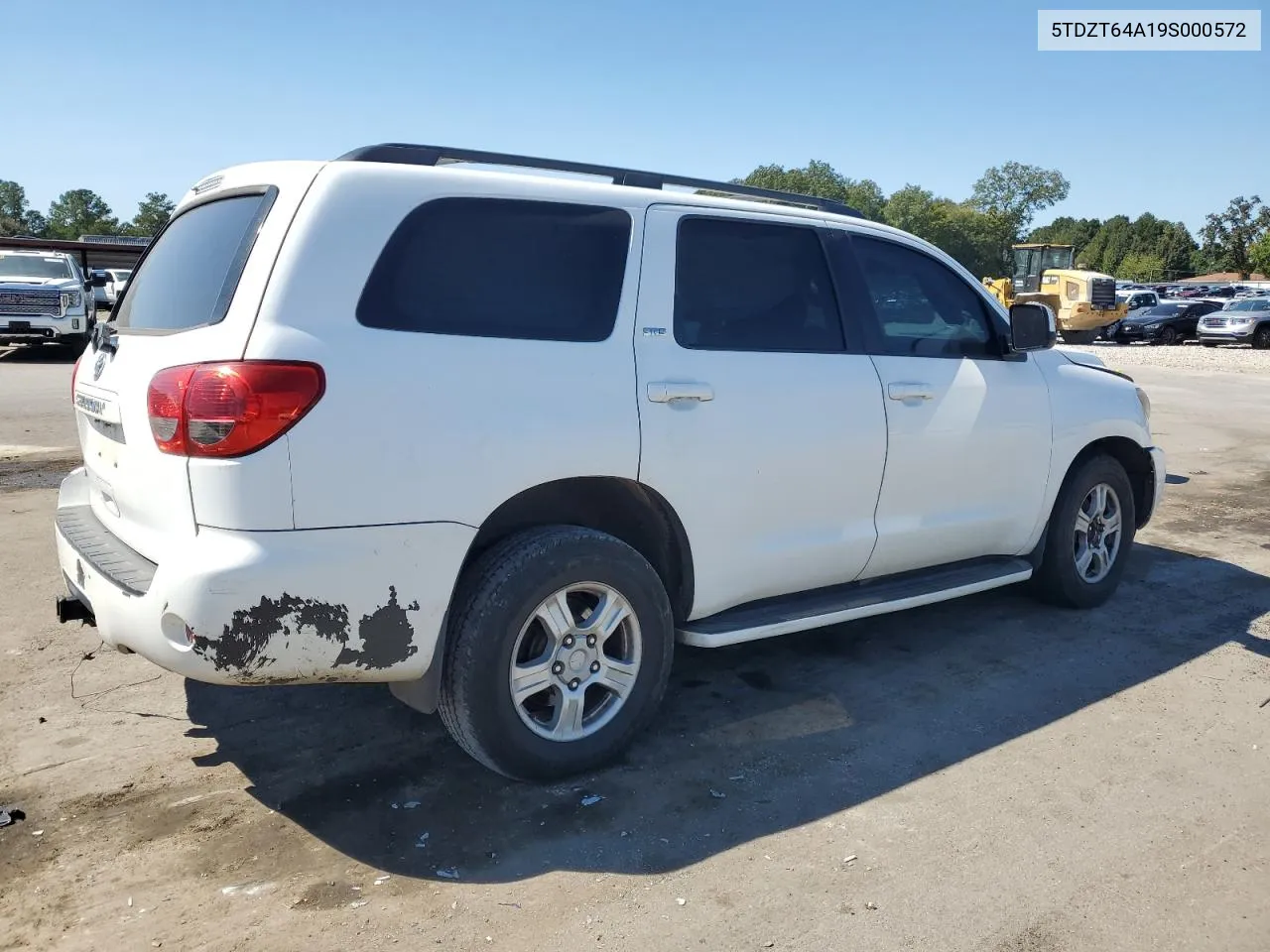 2009 Toyota Sequoia Sr5 VIN: 5TDZT64A19S000572 Lot: 74744104