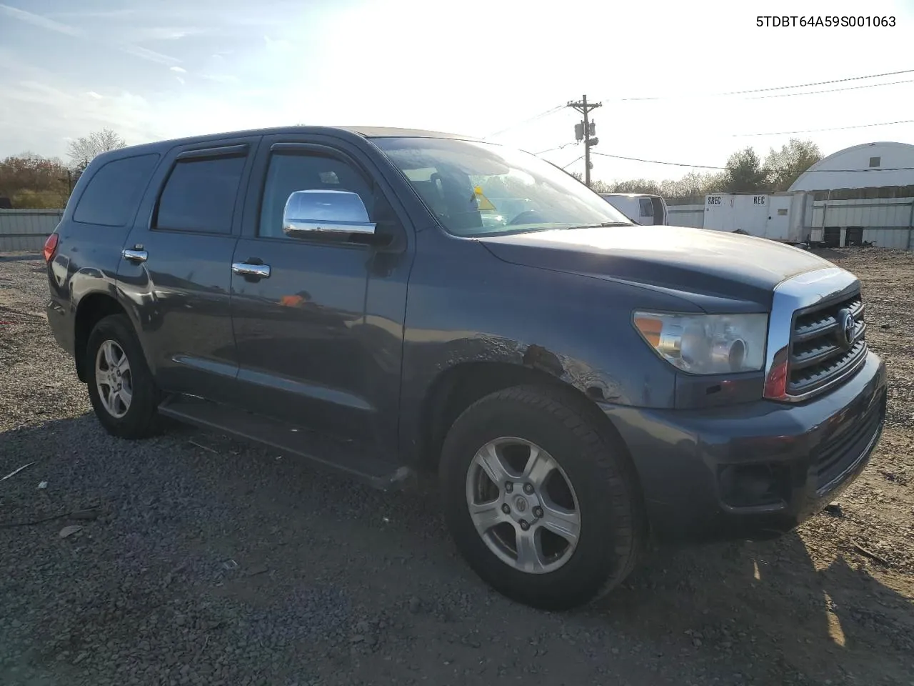 2009 Toyota Sequoia Sr5 VIN: 5TDBT64A59S001063 Lot: 78681354