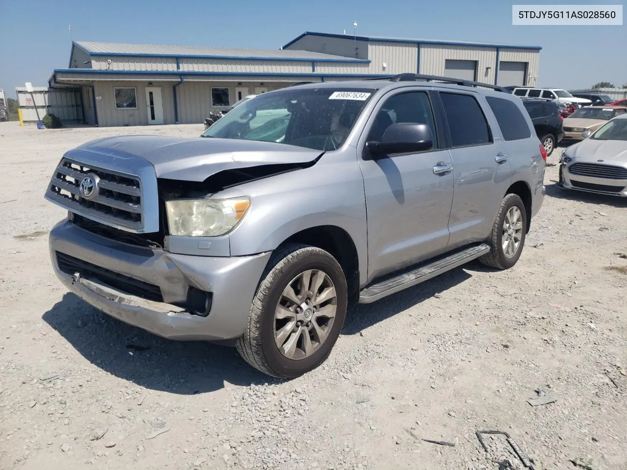 2010 Toyota Sequoia Limited VIN: 5TDJY5G11AS028560 Lot: 69067634