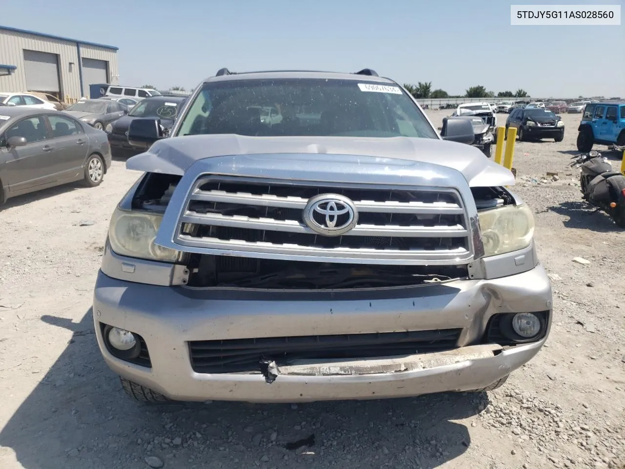 2010 Toyota Sequoia Limited VIN: 5TDJY5G11AS028560 Lot: 69067634