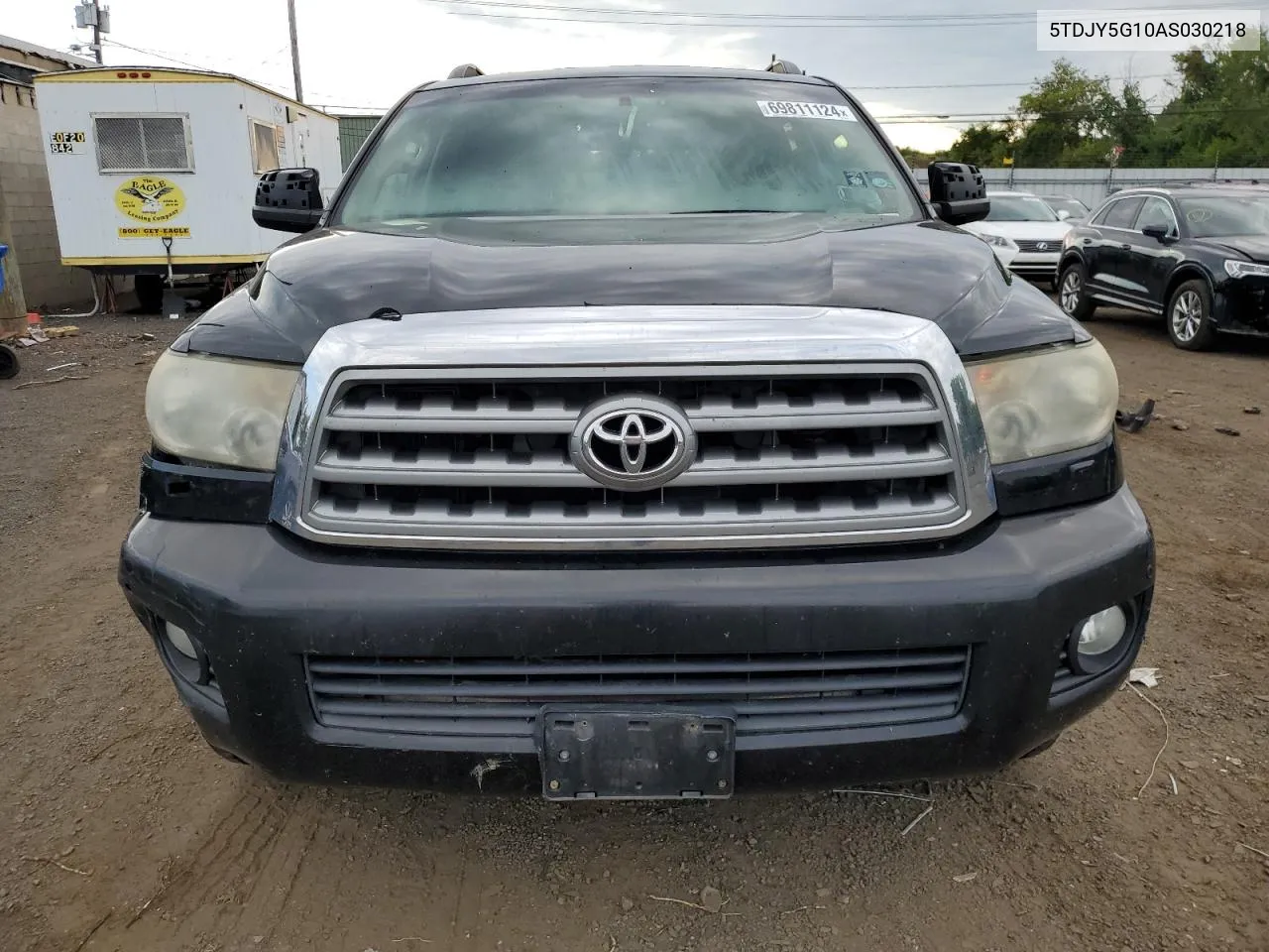 2010 Toyota Sequoia Limited VIN: 5TDJY5G10AS030218 Lot: 69811124