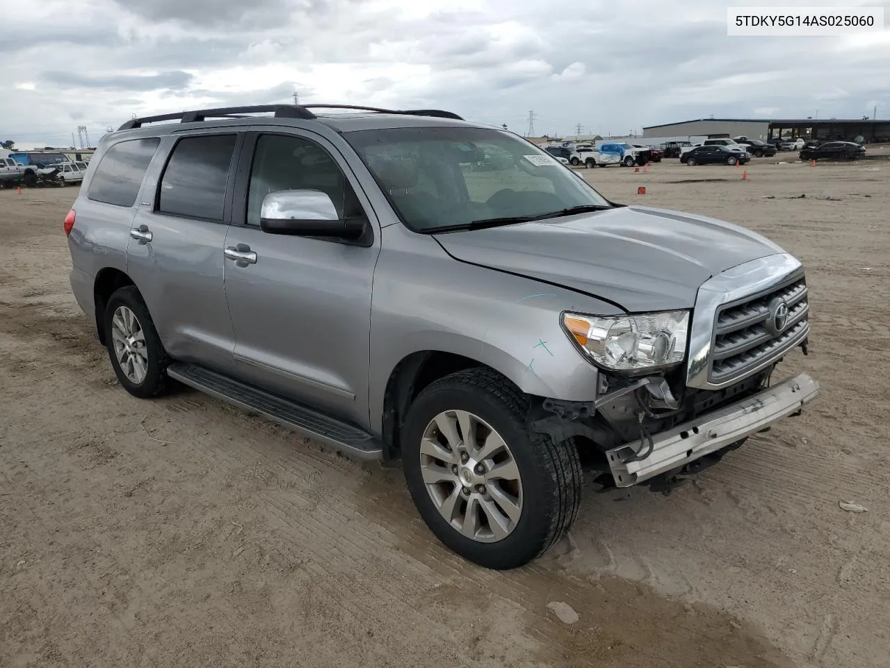 2010 Toyota Sequoia Limited VIN: 5TDKY5G14AS025060 Lot: 71376254