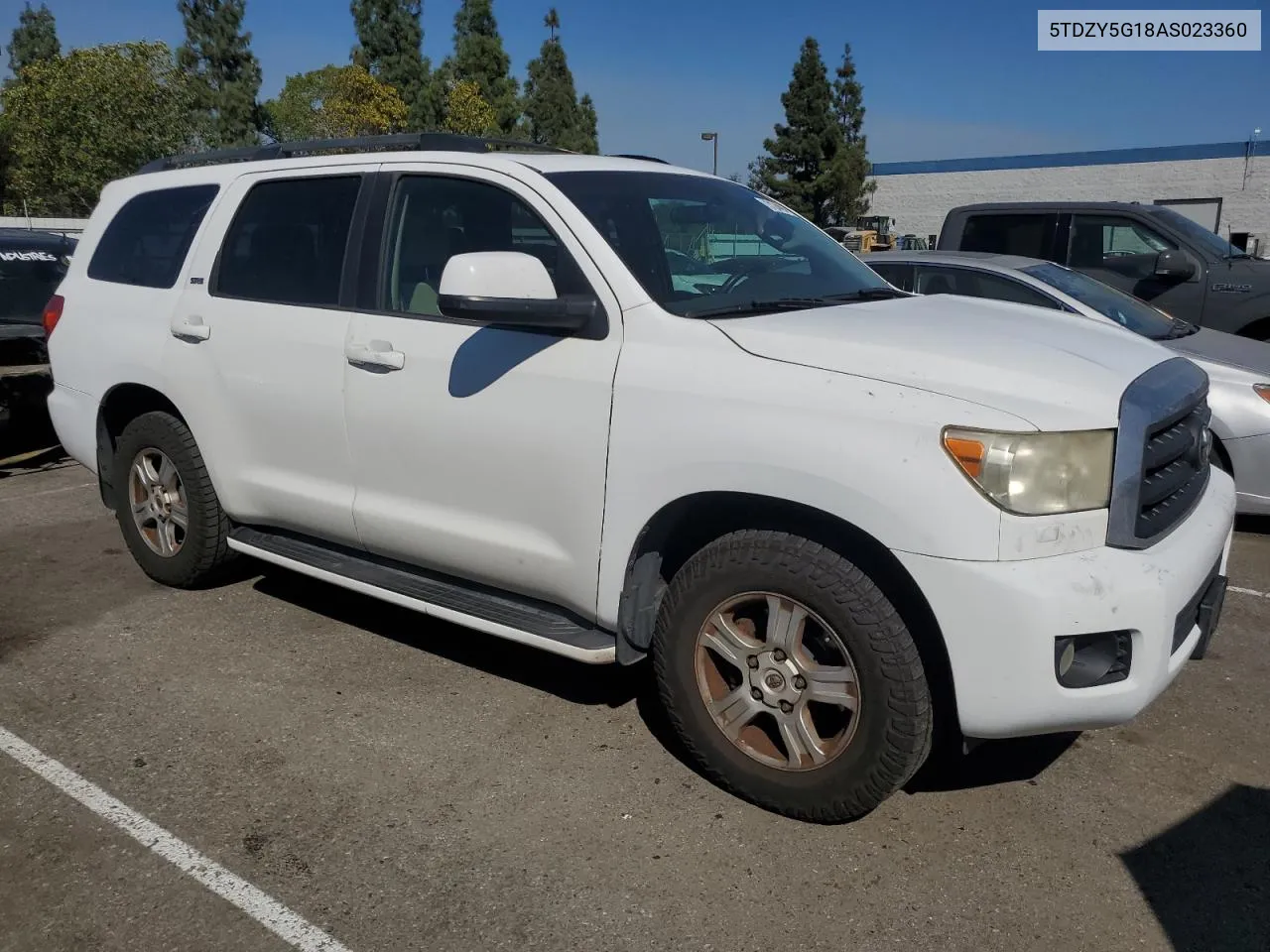 2010 Toyota Sequoia Sr5 VIN: 5TDZY5G18AS023360 Lot: 73124494