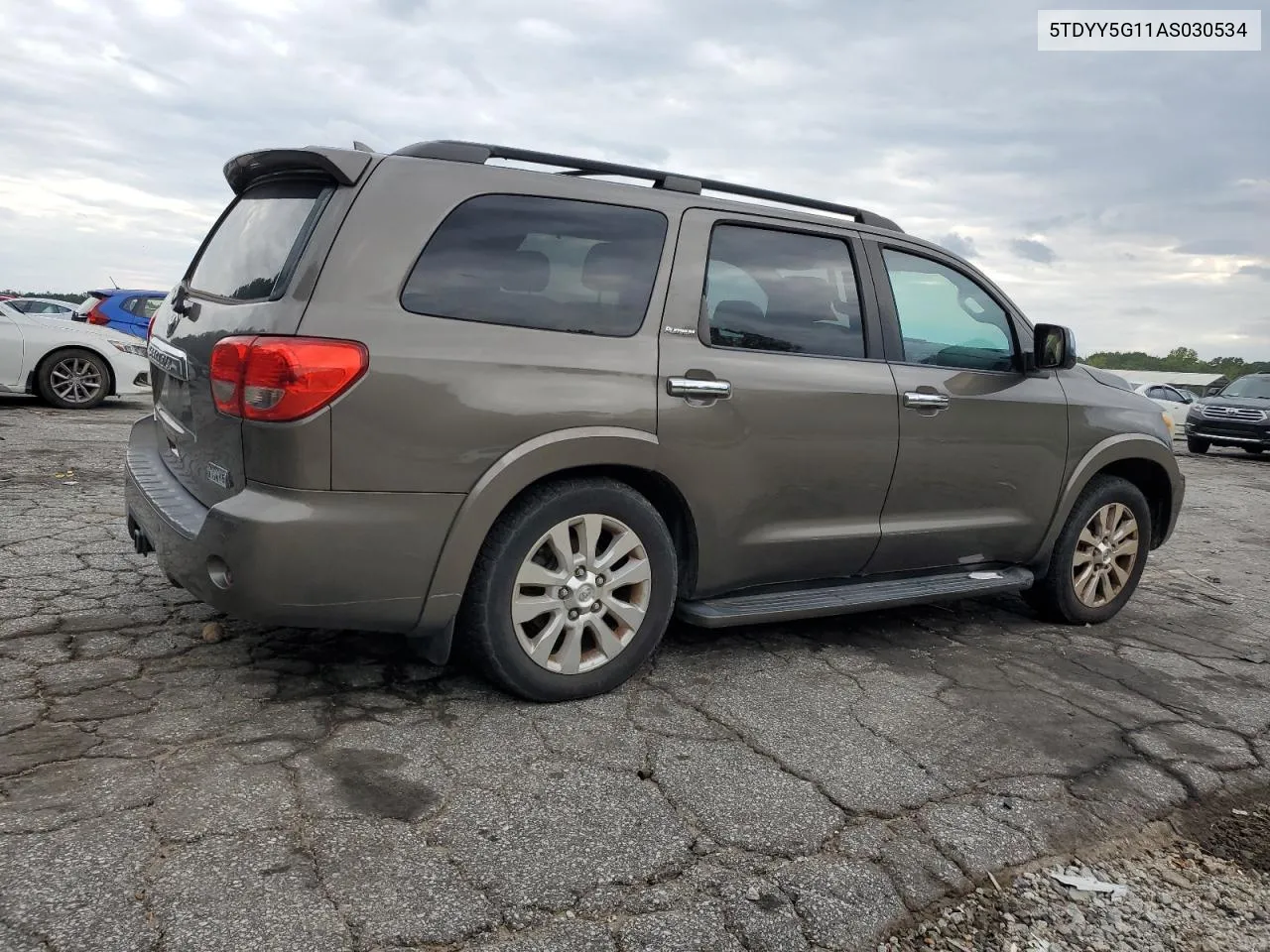 5TDYY5G11AS030534 2010 Toyota Sequoia Platinum