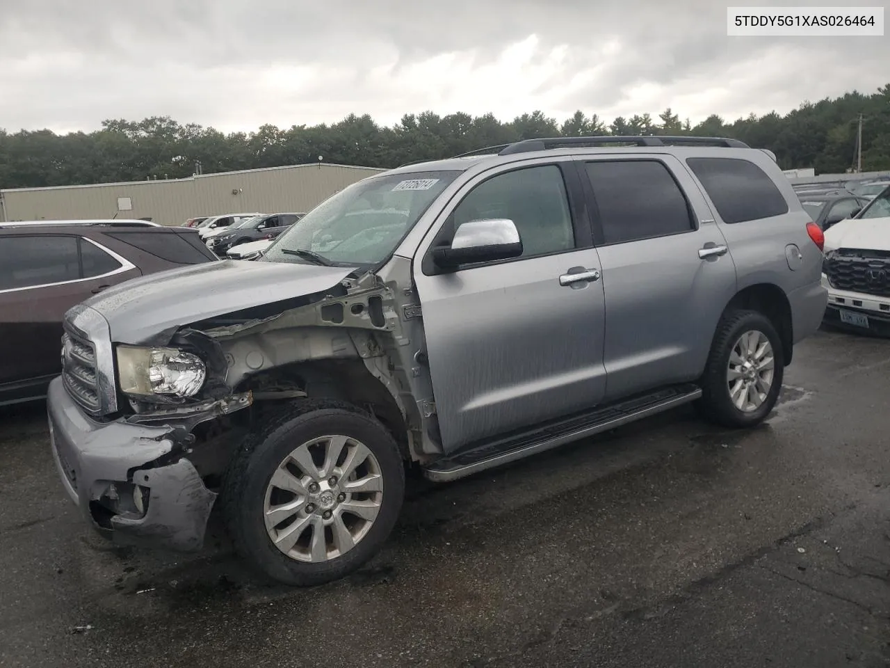 2010 Toyota Sequoia Platinum VIN: 5TDDY5G1XAS026464 Lot: 73726014