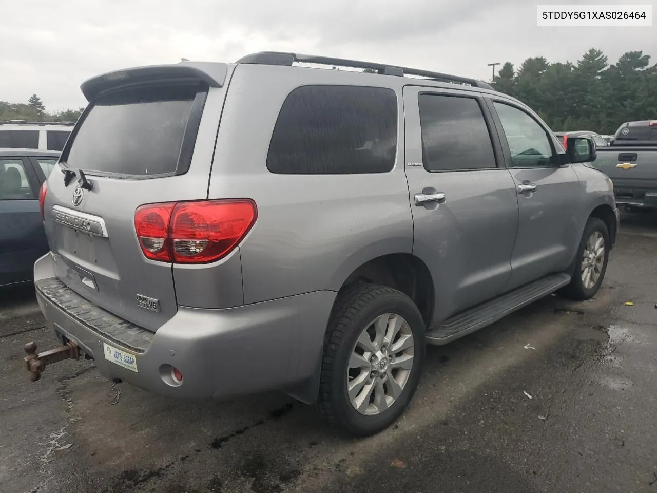 2010 Toyota Sequoia Platinum VIN: 5TDDY5G1XAS026464 Lot: 73726014