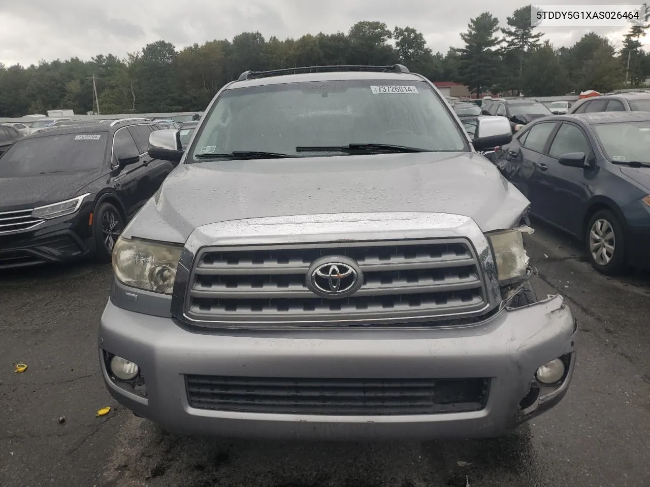 2010 Toyota Sequoia Platinum VIN: 5TDDY5G1XAS026464 Lot: 73726014