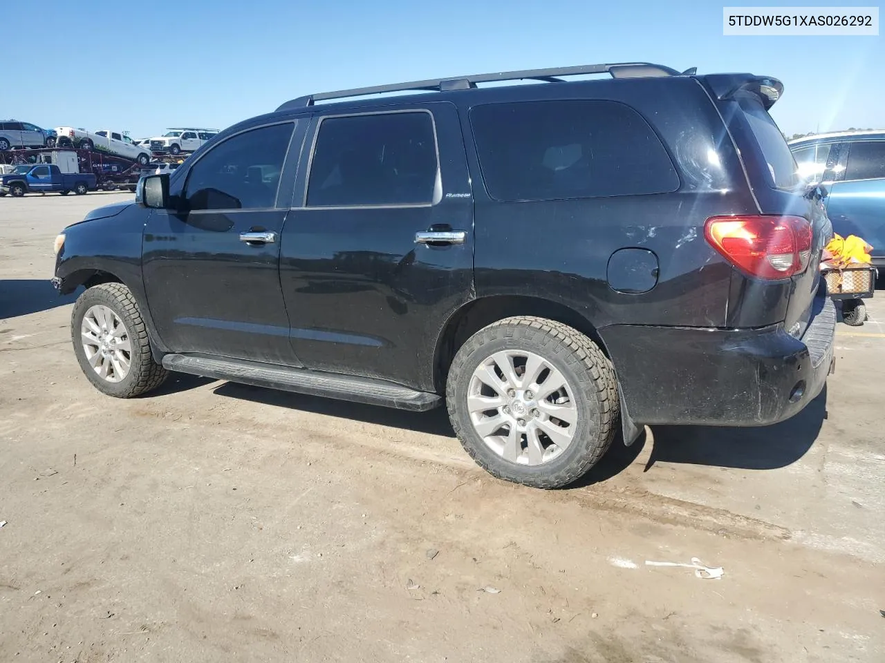 2010 Toyota Sequoia Platinum VIN: 5TDDW5G1XAS026292 Lot: 74438294