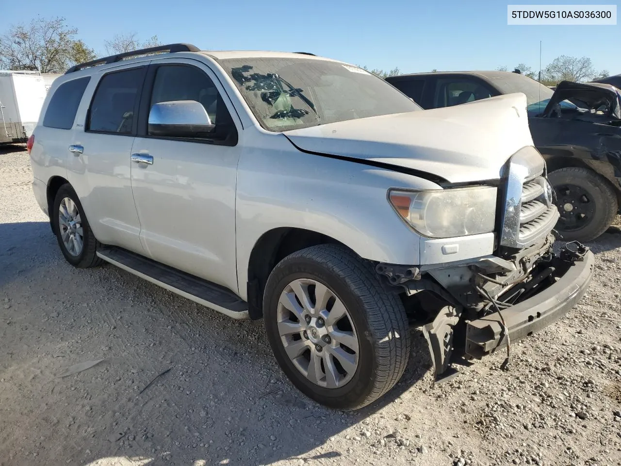 2010 Toyota Sequoia Platinum VIN: 5TDDW5G10AS036300 Lot: 76174314