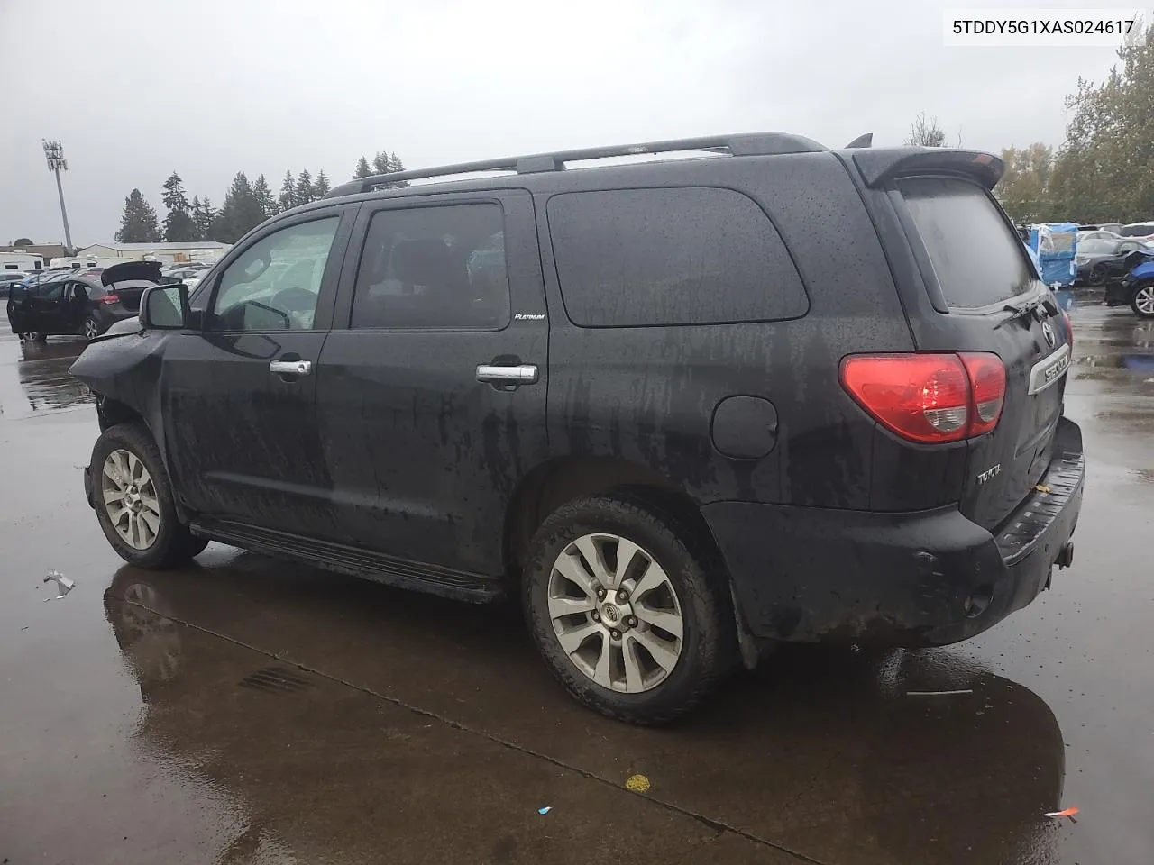 2010 Toyota Sequoia Platinum VIN: 5TDDY5G1XAS024617 Lot: 78900744