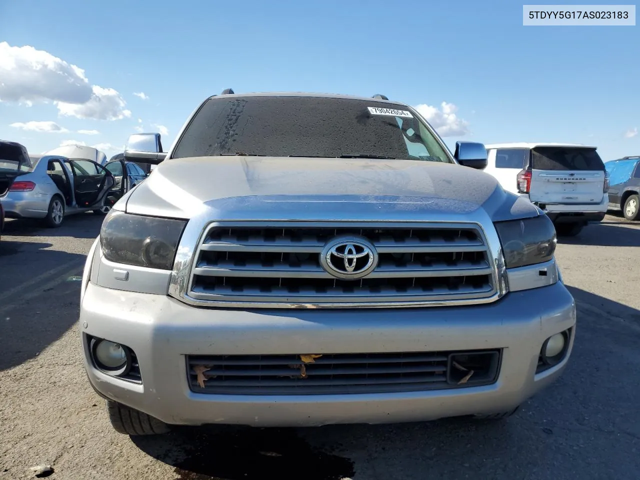 2010 Toyota Sequoia Platinum VIN: 5TDYY5G17AS023183 Lot: 79042654