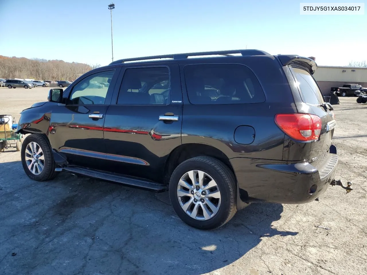 2010 Toyota Sequoia Limited VIN: 5TDJY5G1XAS034017 Lot: 79658644