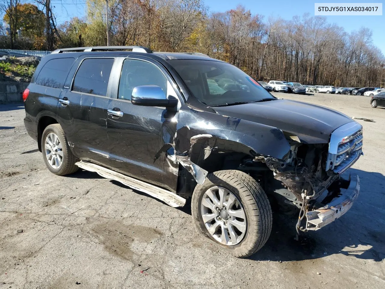 2010 Toyota Sequoia Limited VIN: 5TDJY5G1XAS034017 Lot: 79658644