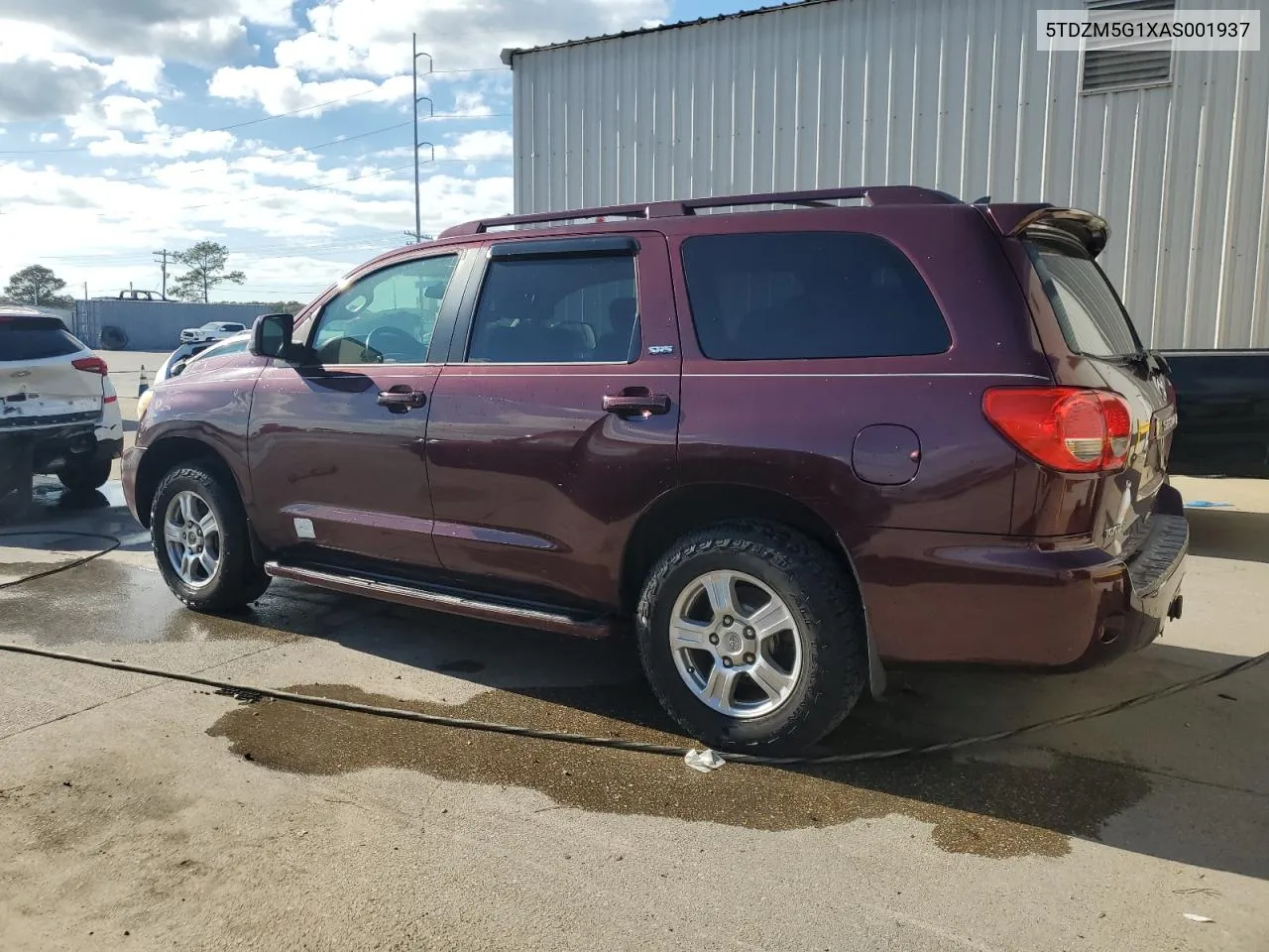 2010 Toyota Sequoia Sr5 VIN: 5TDZM5G1XAS001937 Lot: 79966354