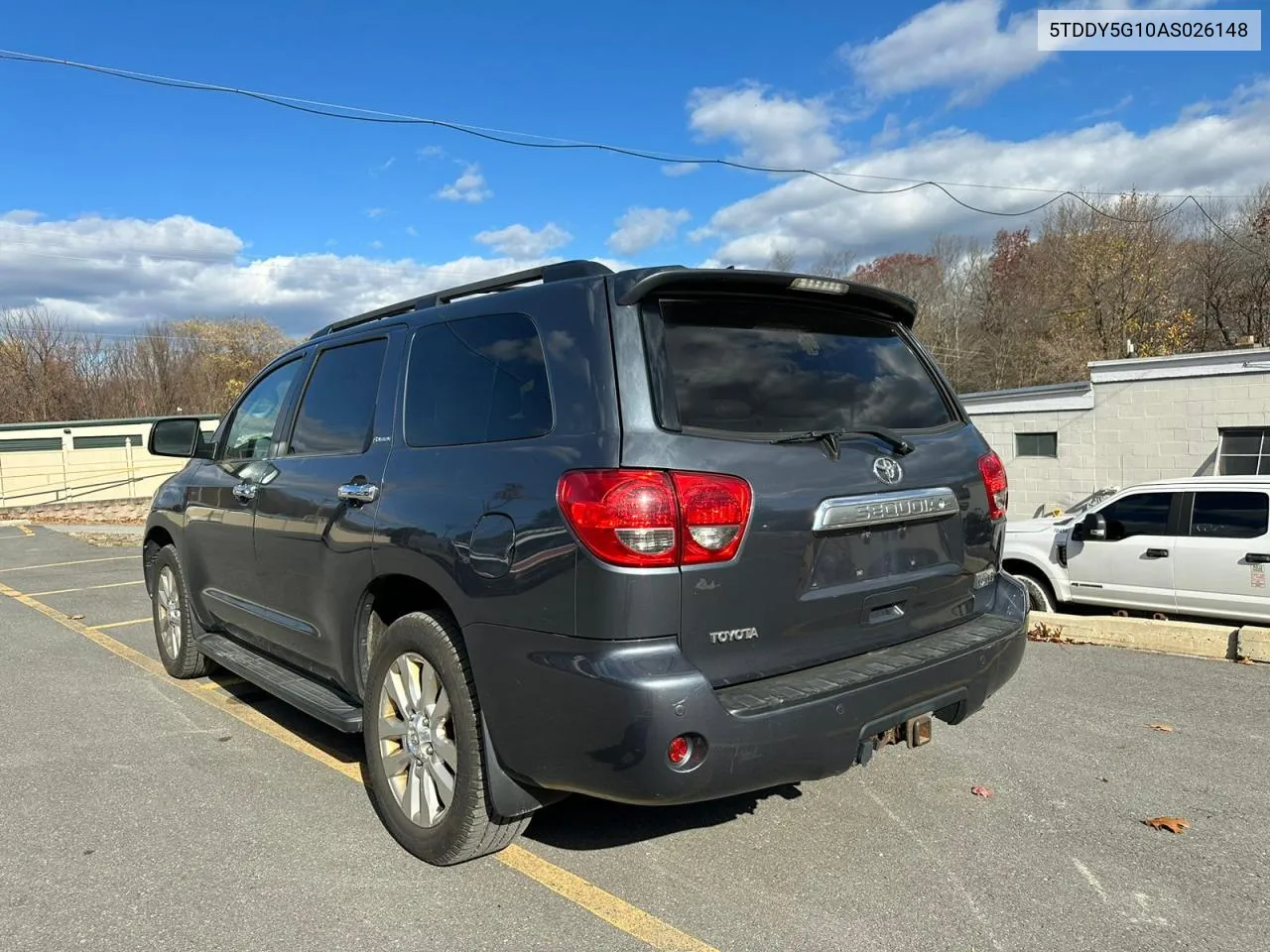 2010 Toyota Sequoia Platinum VIN: 5TDDY5G10AS026148 Lot: 80081424