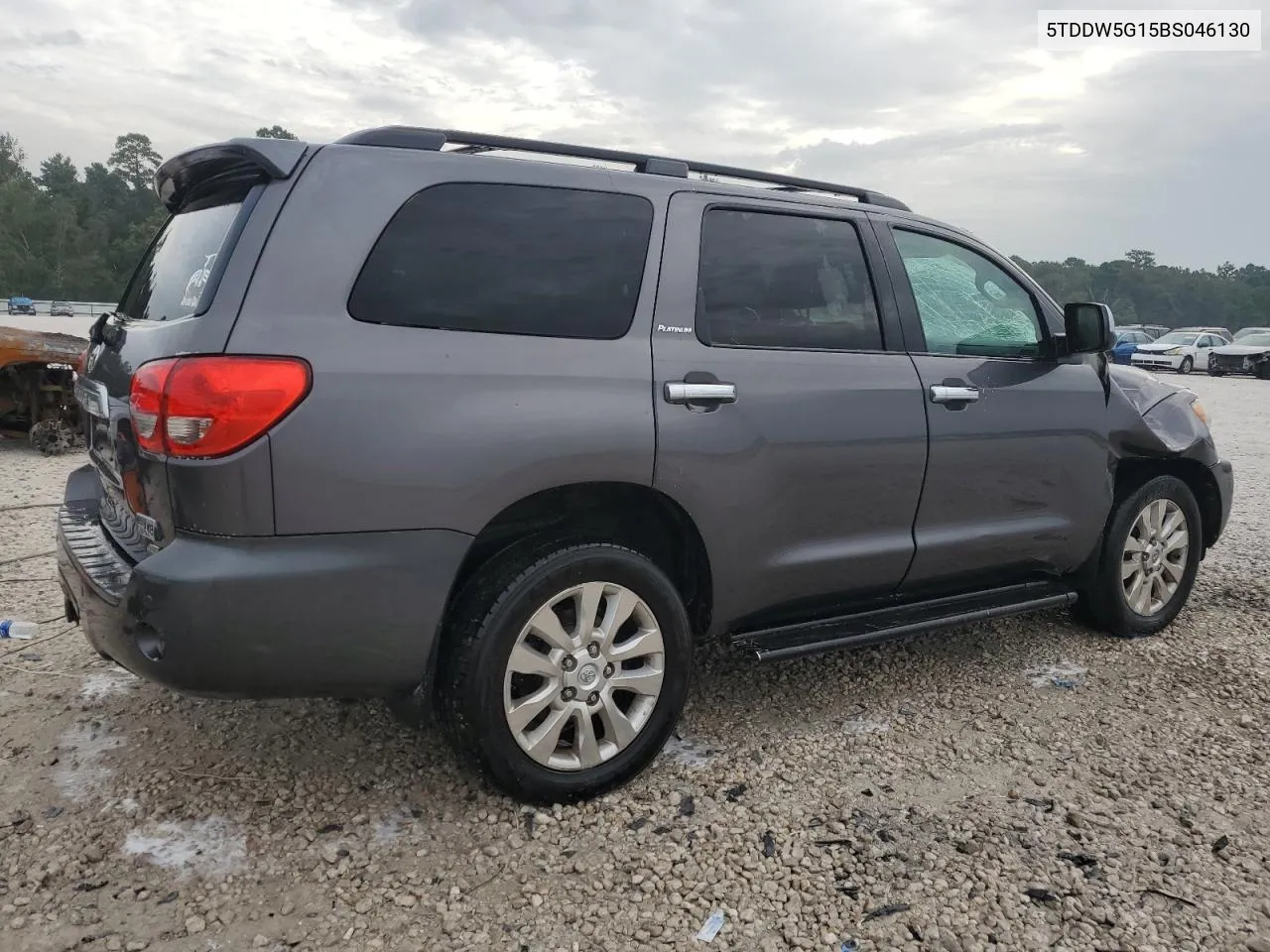 2011 Toyota Sequoia Platinum VIN: 5TDDW5G15BS046130 Lot: 62841754