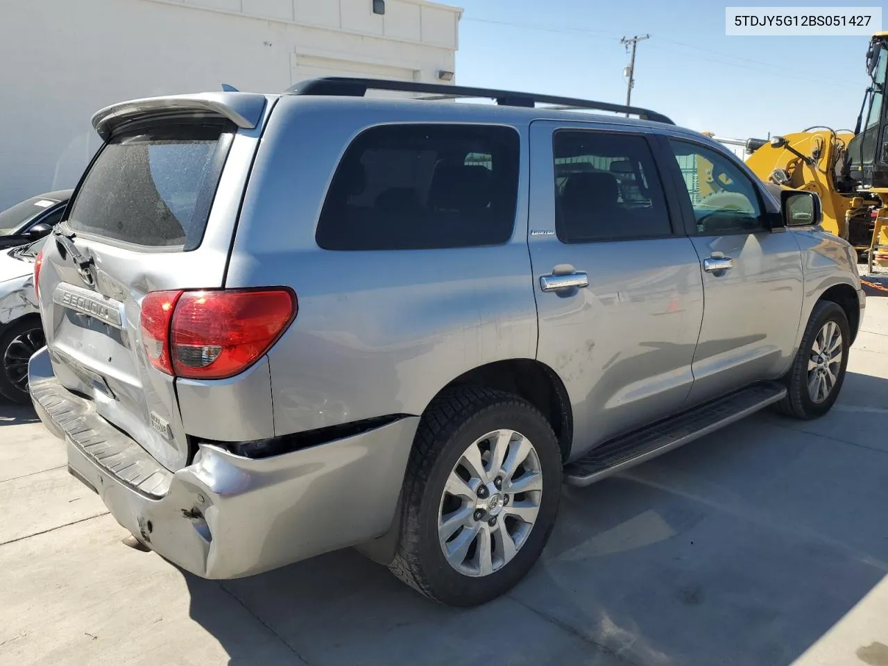 2011 Toyota Sequoia Limited VIN: 5TDJY5G12BS051427 Lot: 69982054