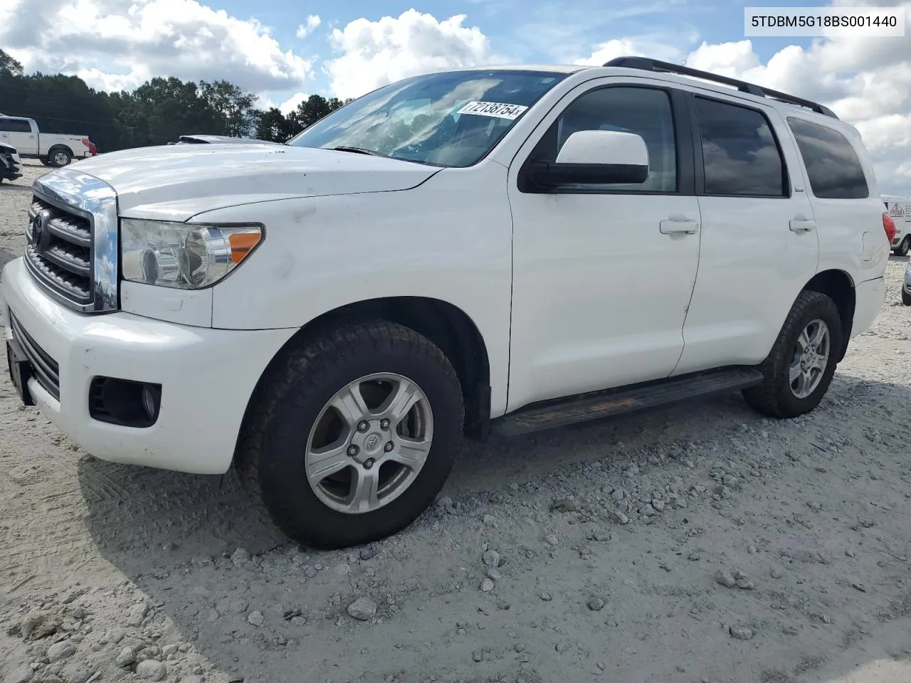 5TDBM5G18BS001440 2011 Toyota Sequoia Sr5